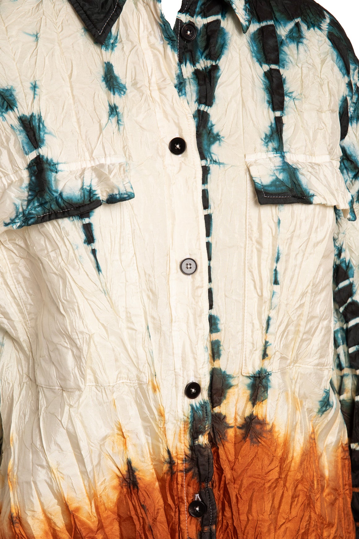 JIL SANDER Tie-Dye Shacket (Sz.40/4)