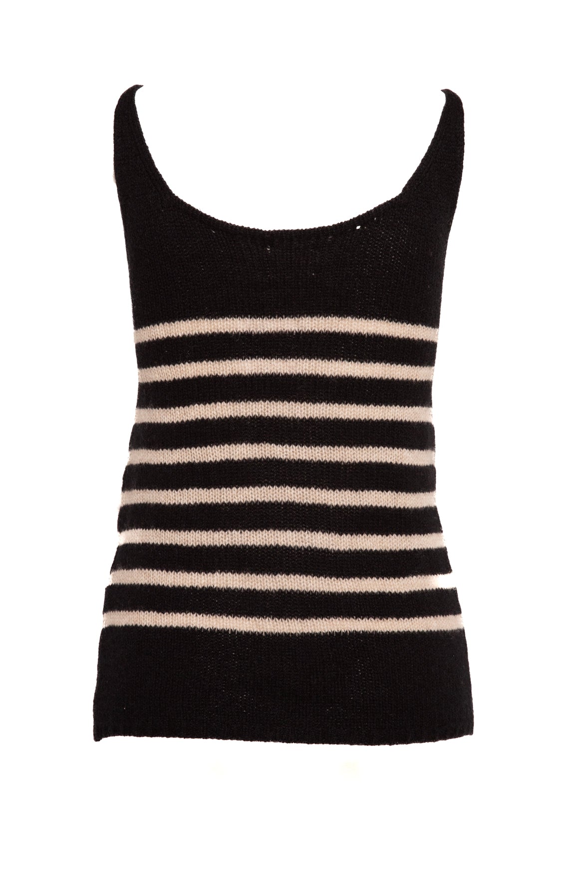 KHAITE Stripe Knit Tank (Sz. L)