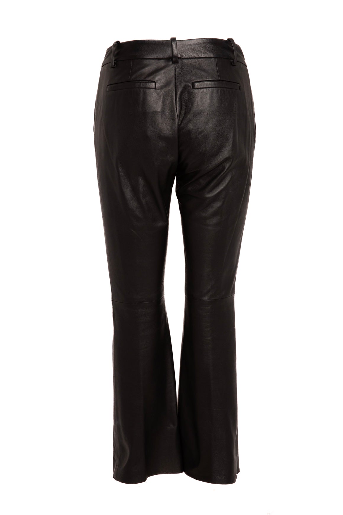NILI LOTAN Black Leather Pants (Sz.4)