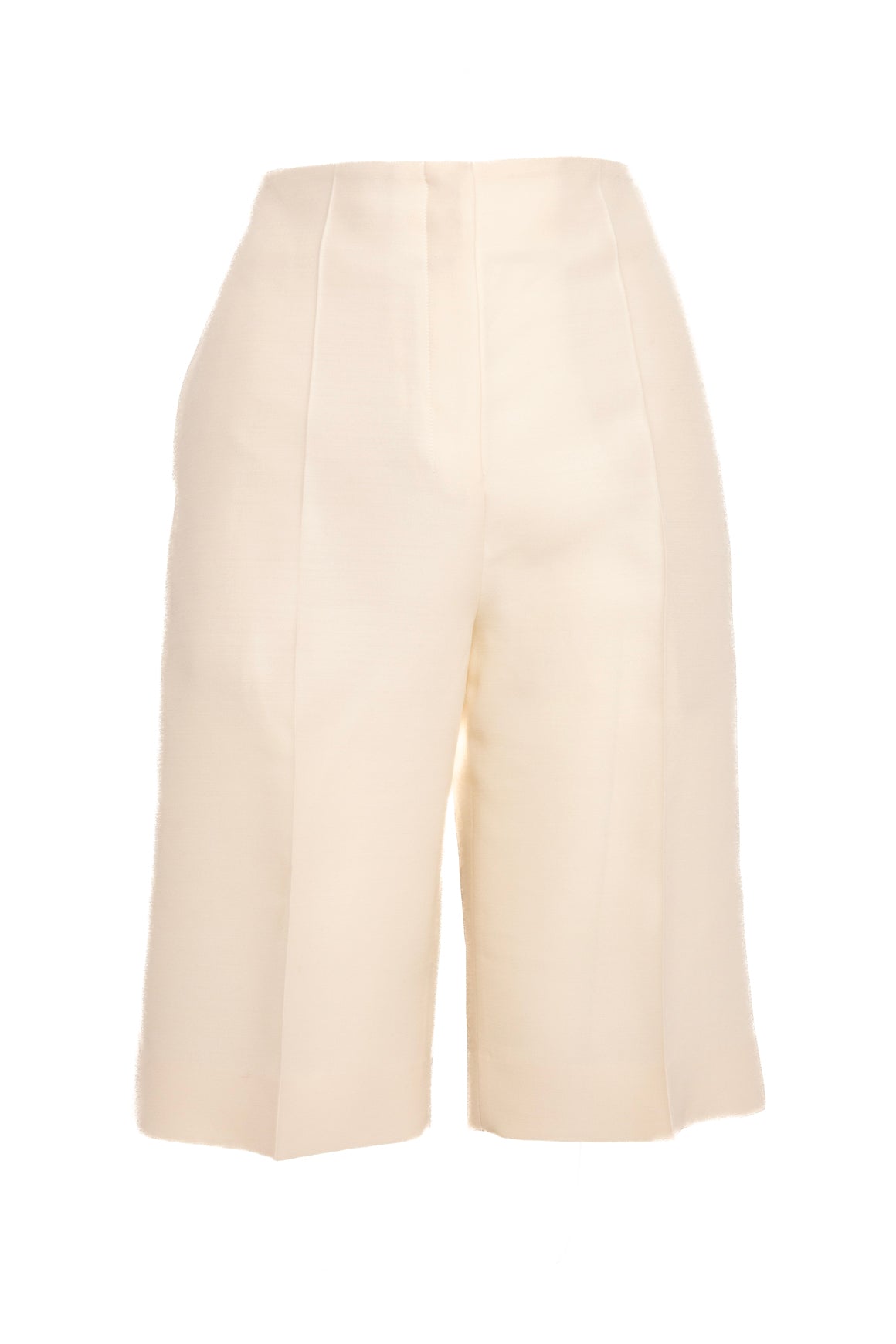 THE ROW Cream Bermuda Shorts (Sz.2)