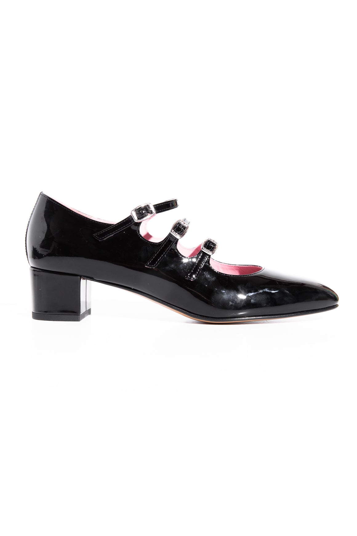 CAREL Black Patent "Kina" Mary Jane Pumps (Sz. 39.5)