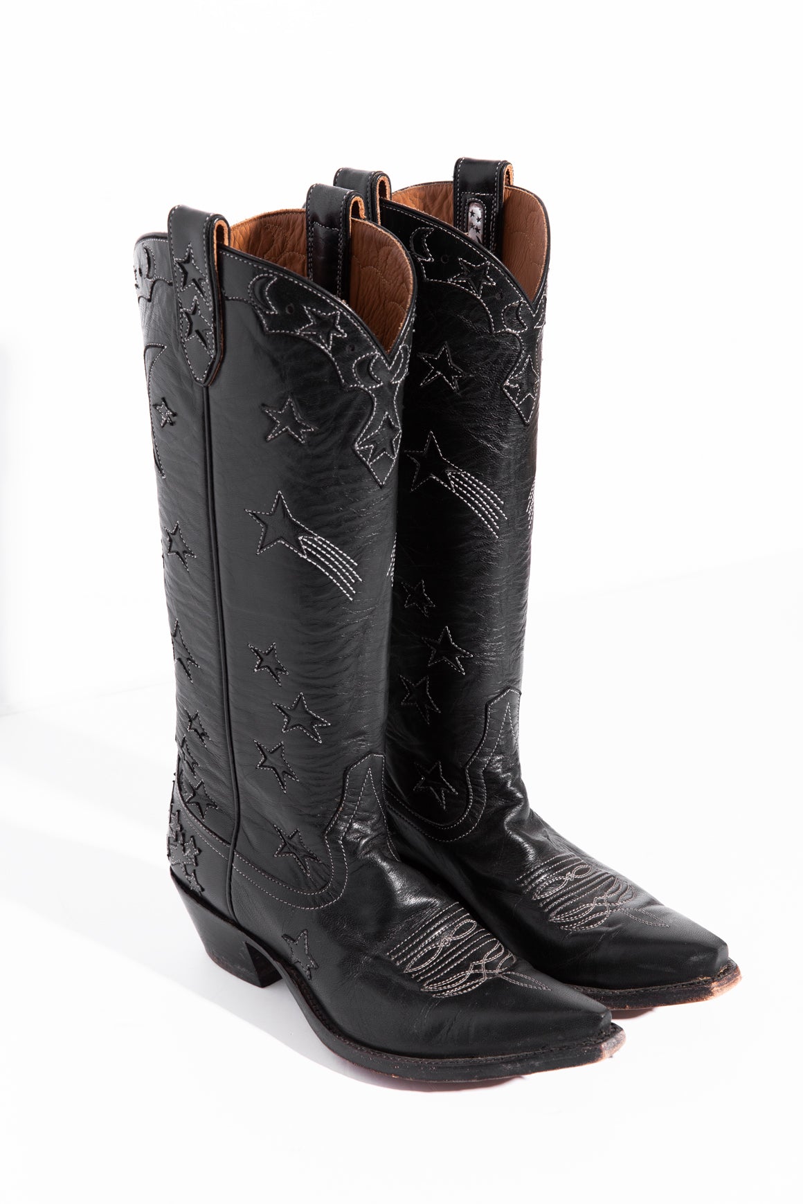 MIRON CROSBY Black "Margretta" Western Boots (Sz. 10)