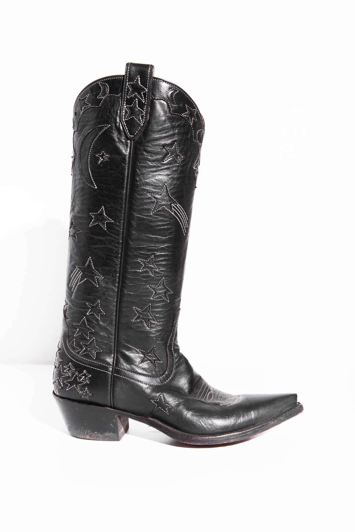MIRON CROSBY Black "Margretta" Western Boots (Sz. 10)