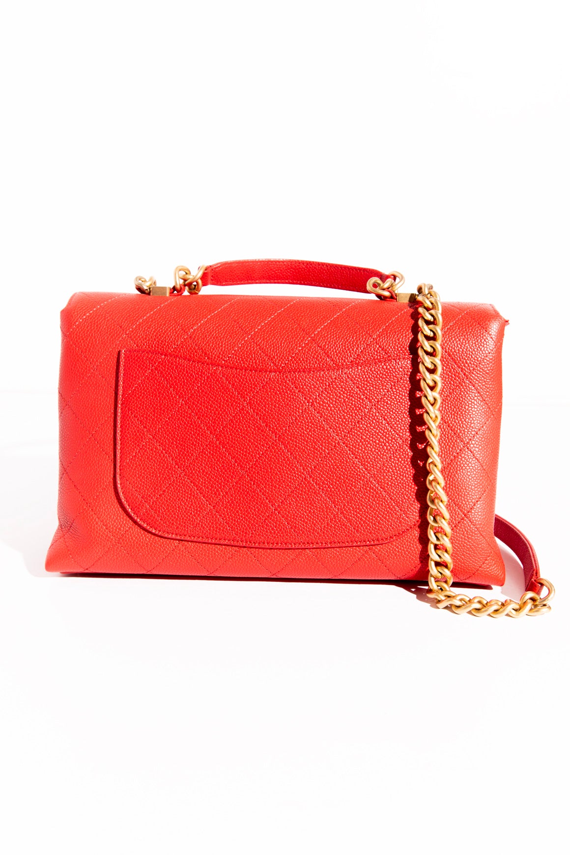 CHANEL Red Chic Affinity Bag