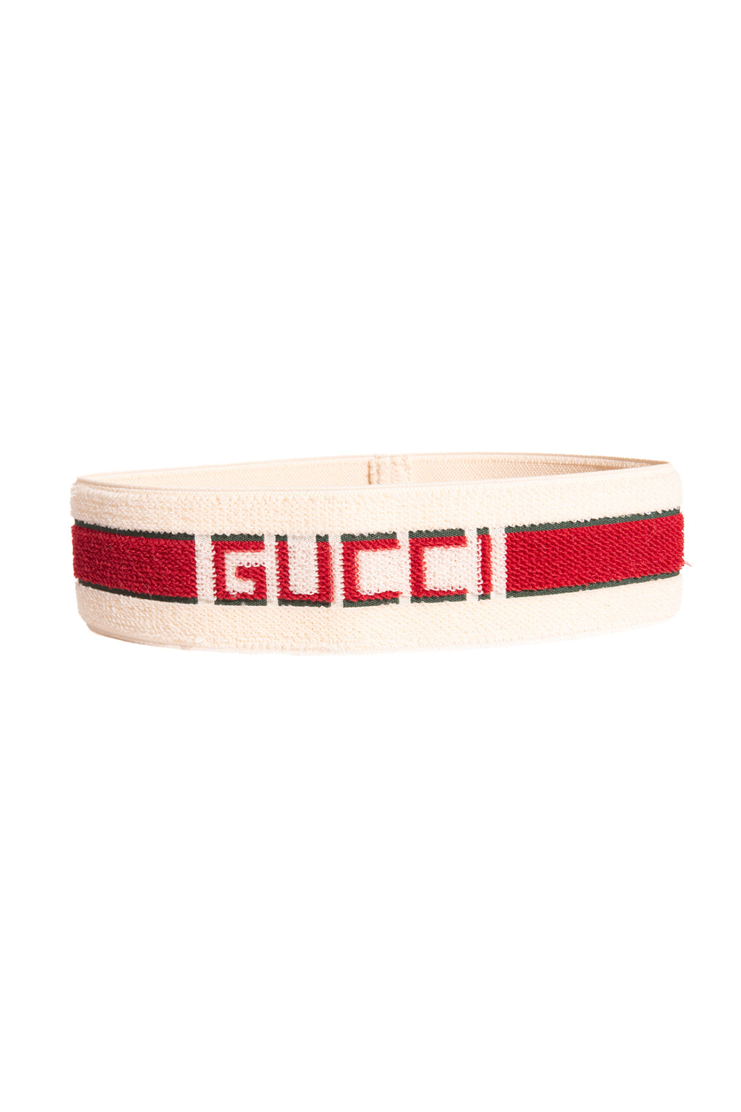 GUCCI Web Stripe Logo Headband