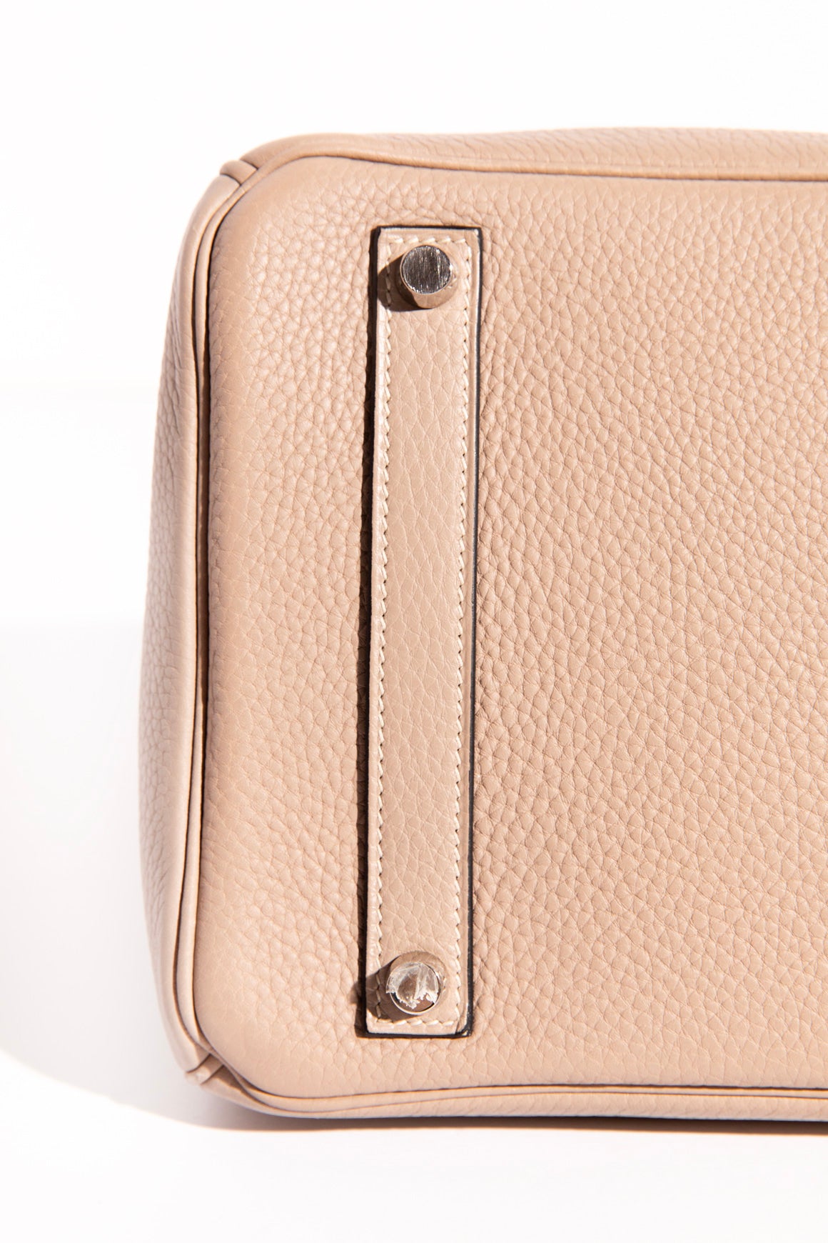 HERMES Birkin 35 in Clemence Gris Tourterelle 