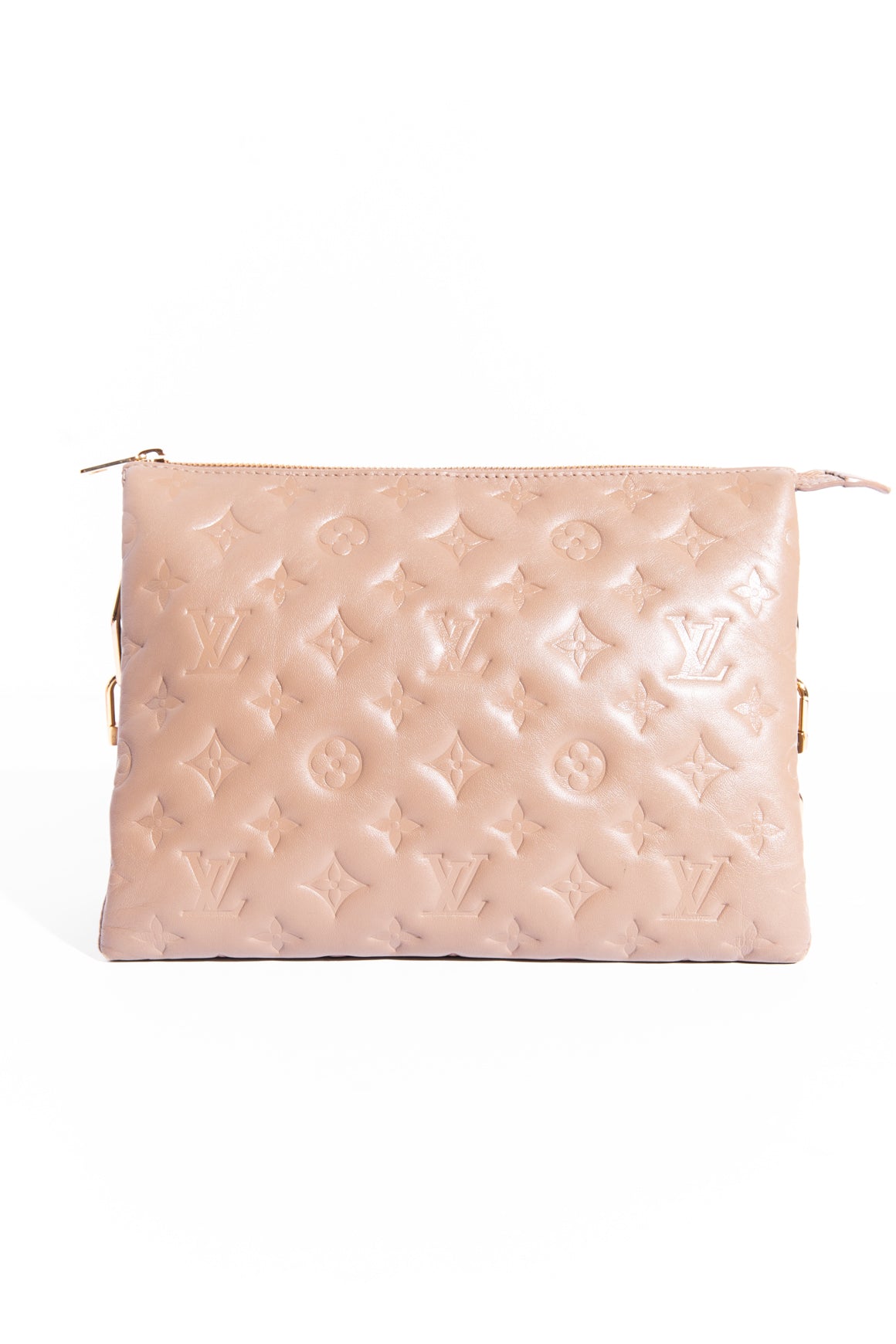 LOUIS VUITTON Beige Coussin PM Handbag