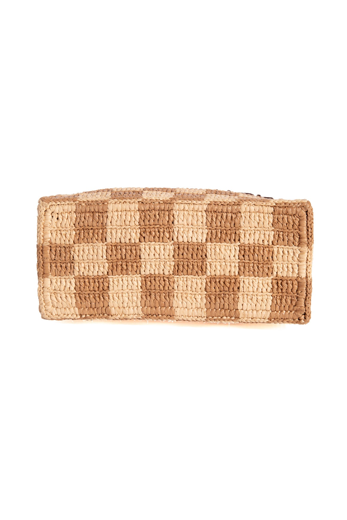 LOUIS VUITTON Mini Raffia Tote in Damier
