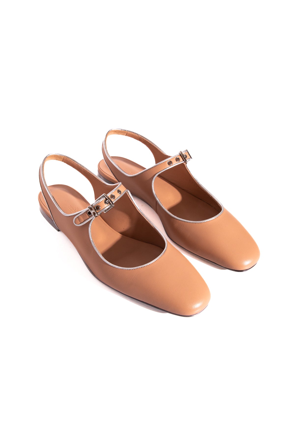 HERMES 'Kleo' Slingback Maryjanes (Sz. 37)