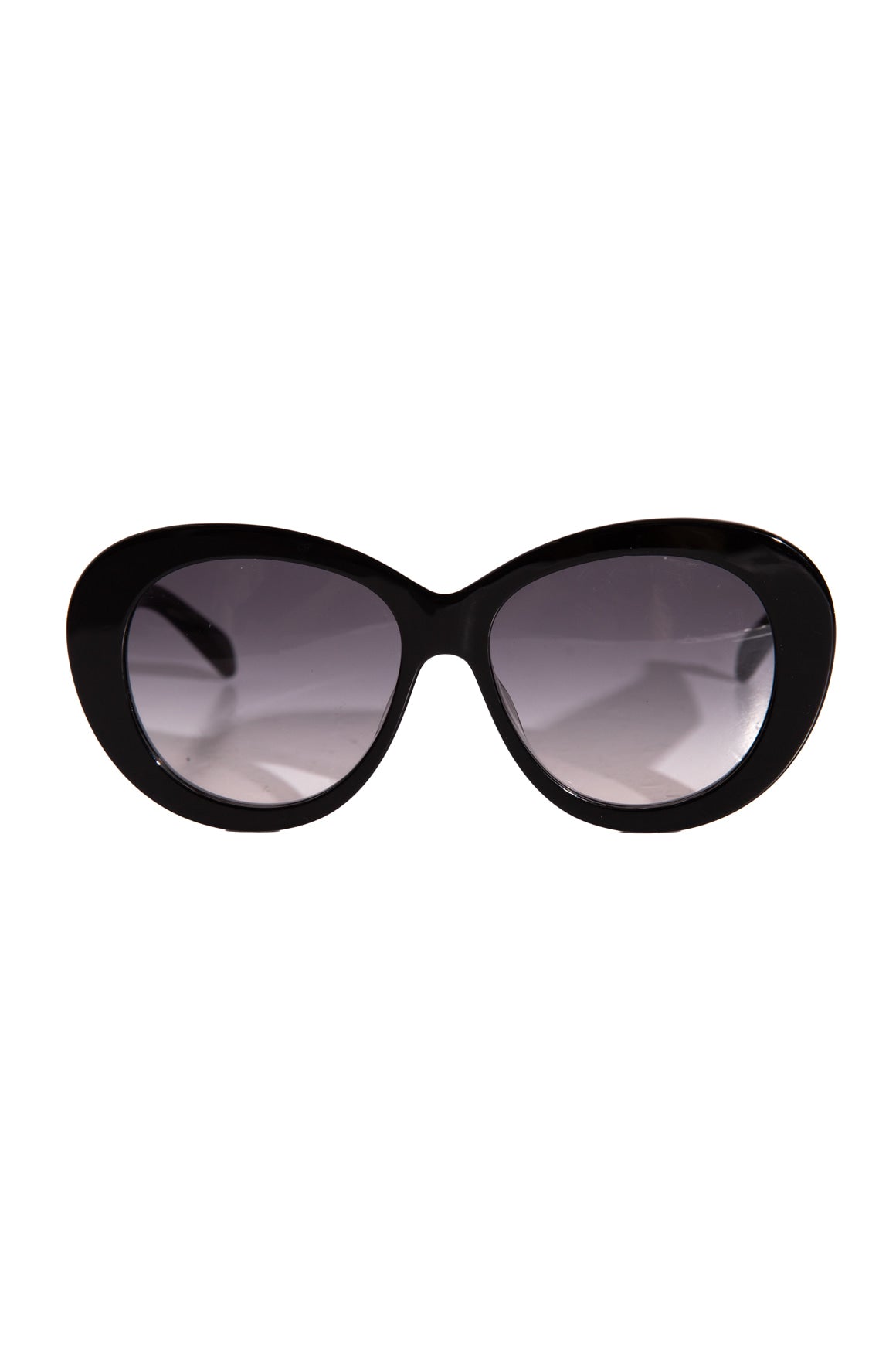 CELINE Black Oversized 'Triomphe' Sunglasses