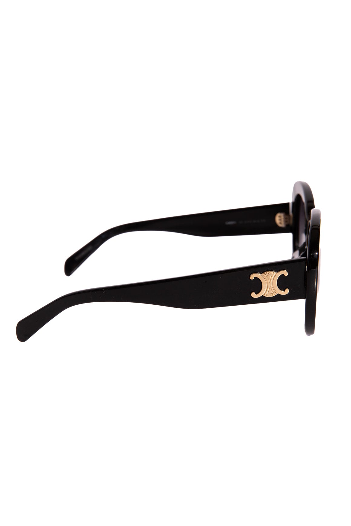 CELINE Black Oversized 'Triomphe' Sunglasses