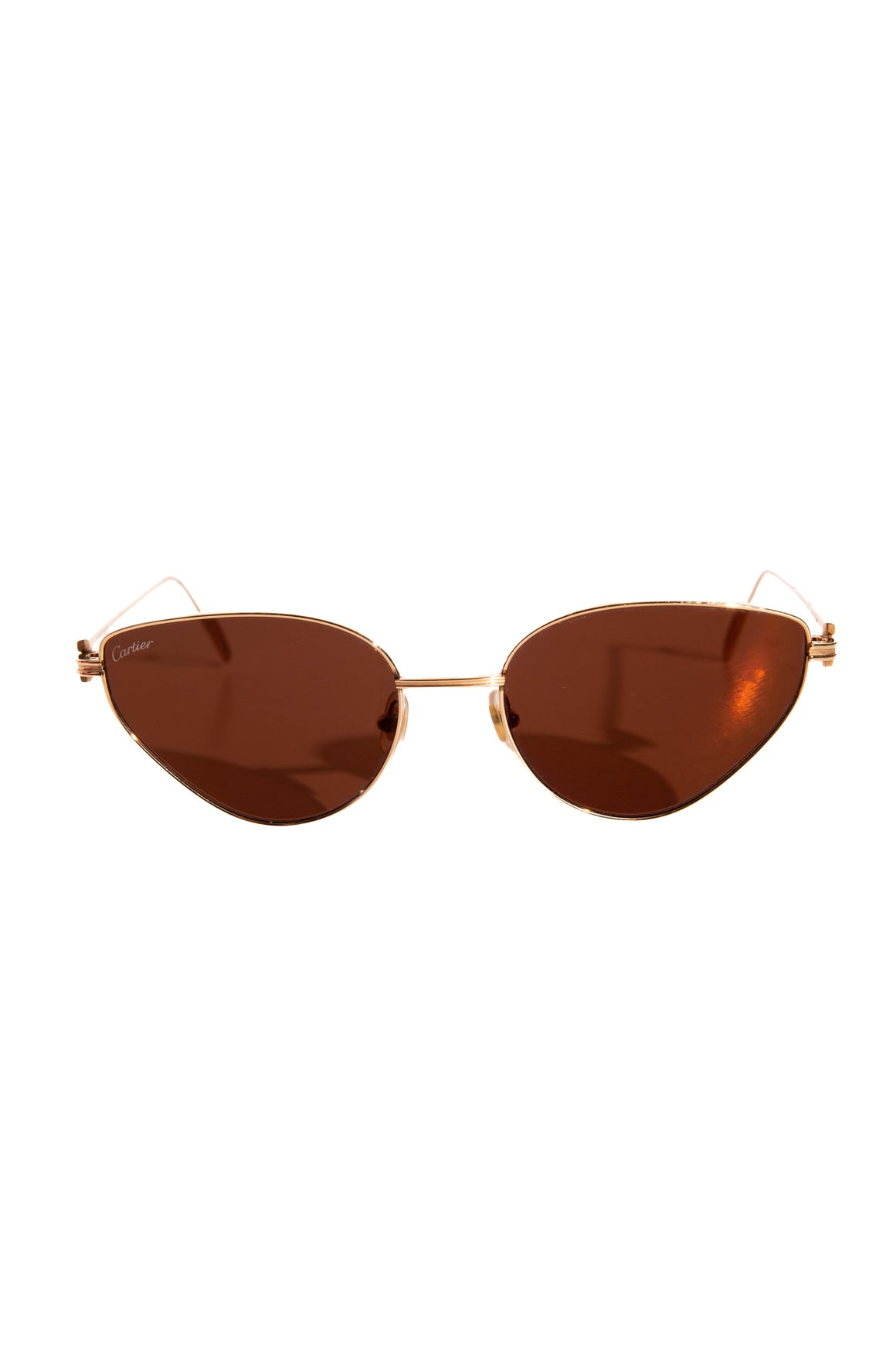 CARTIER Gold Frame 140 Sunglasses
