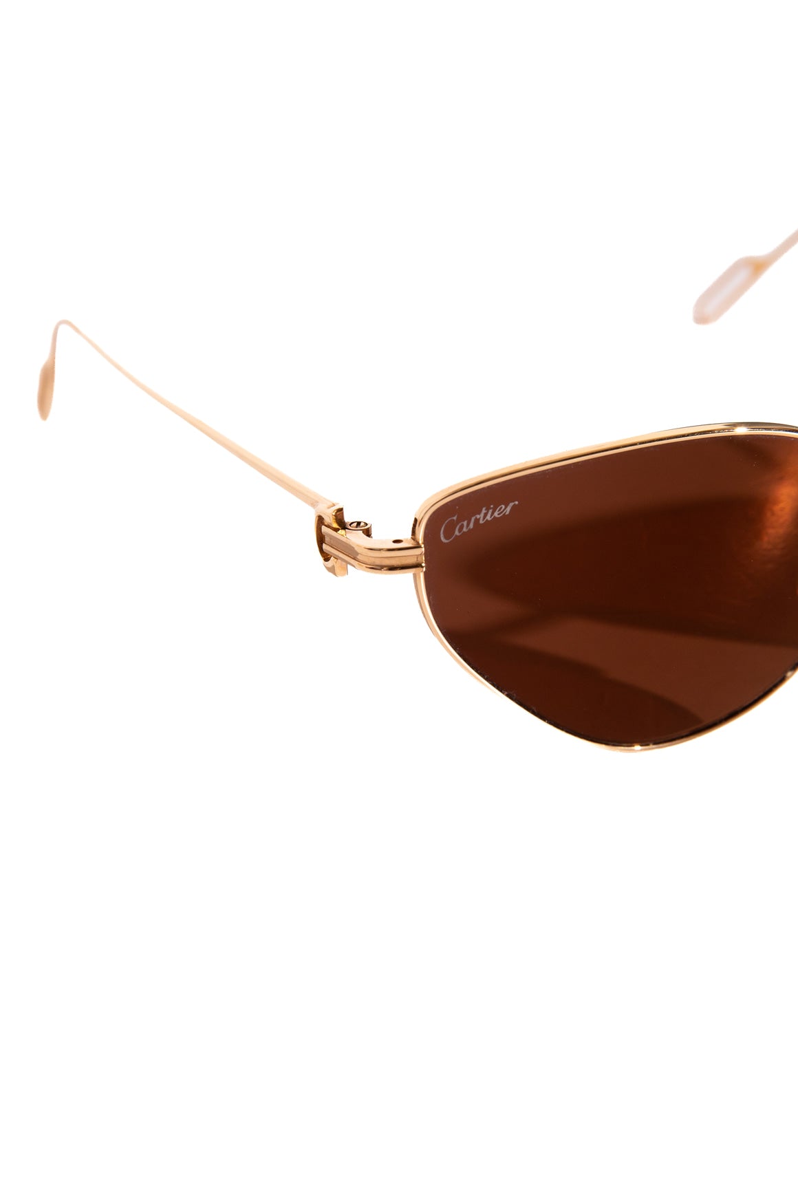 CARTIER Gold Frame 140 Sunglasses