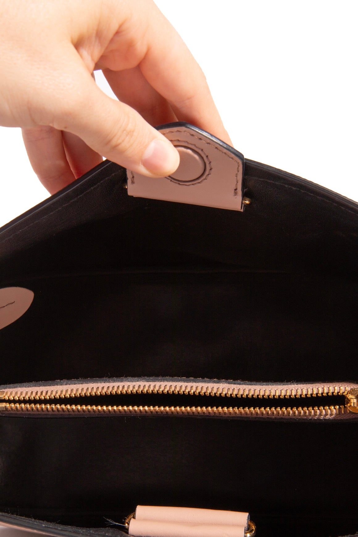 PRADA Taupe Saffiano Promenade Bucket Bag