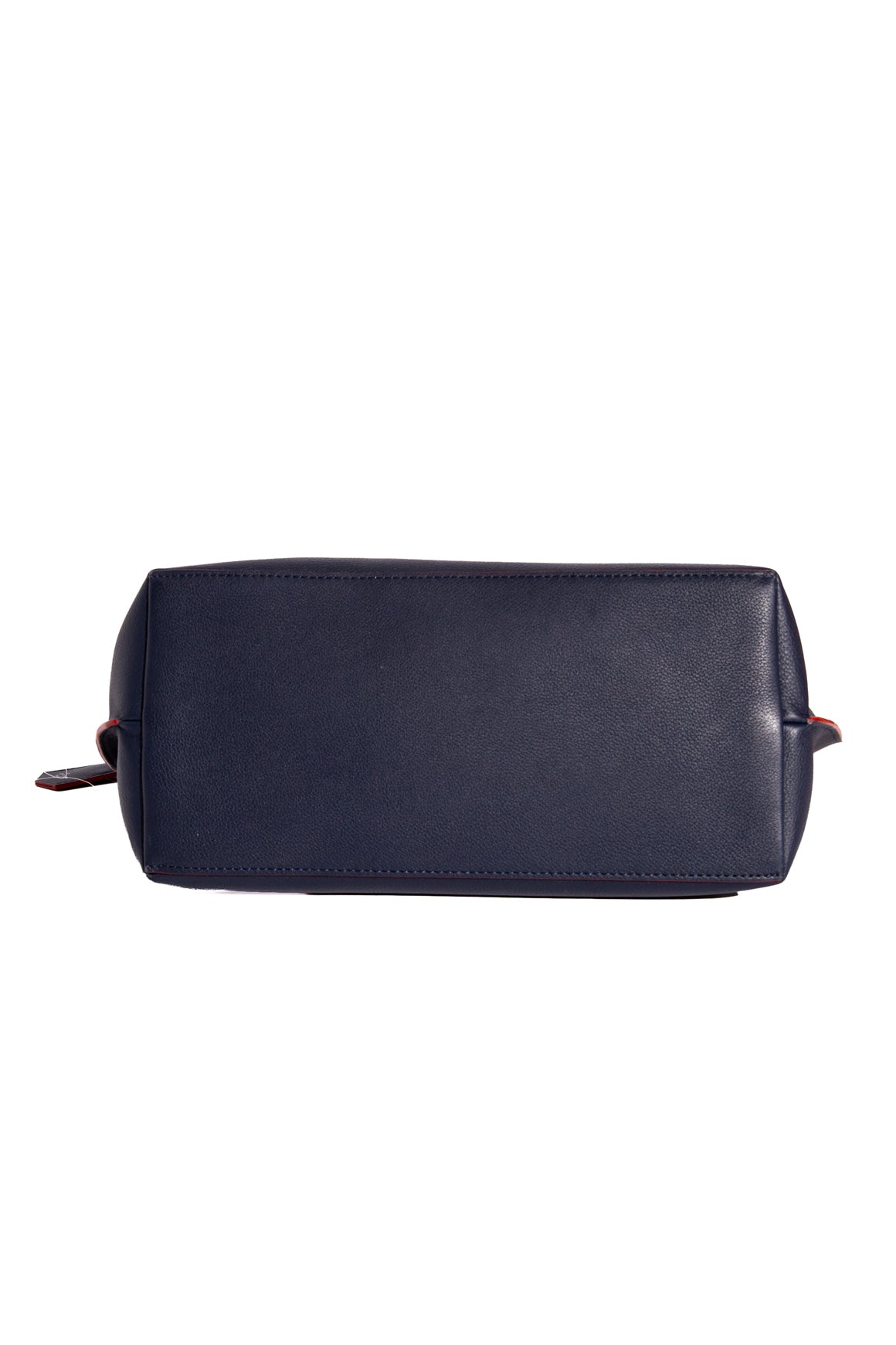 LOUIS VUITTON Navy & Red Piped 'LockMe' Tote