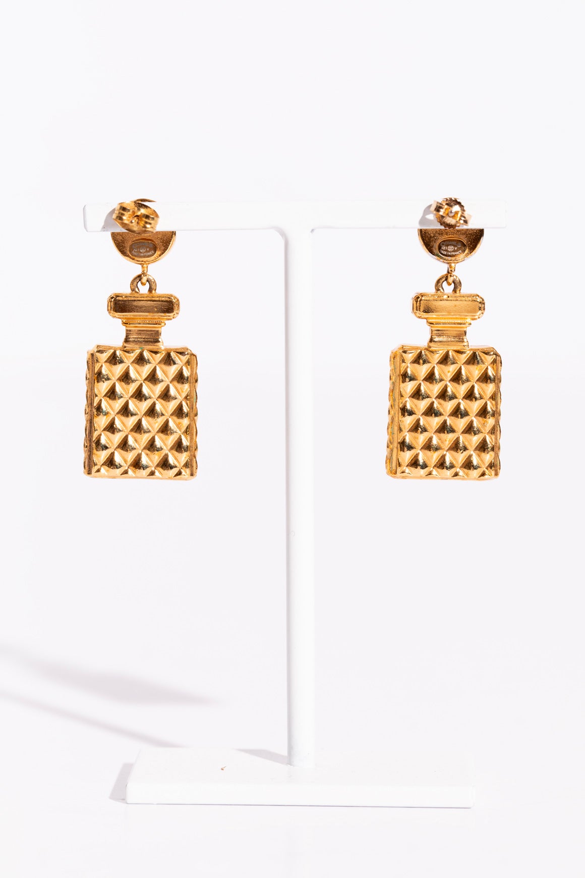 CHANEL 2021 Perfume Bottle Earrings
