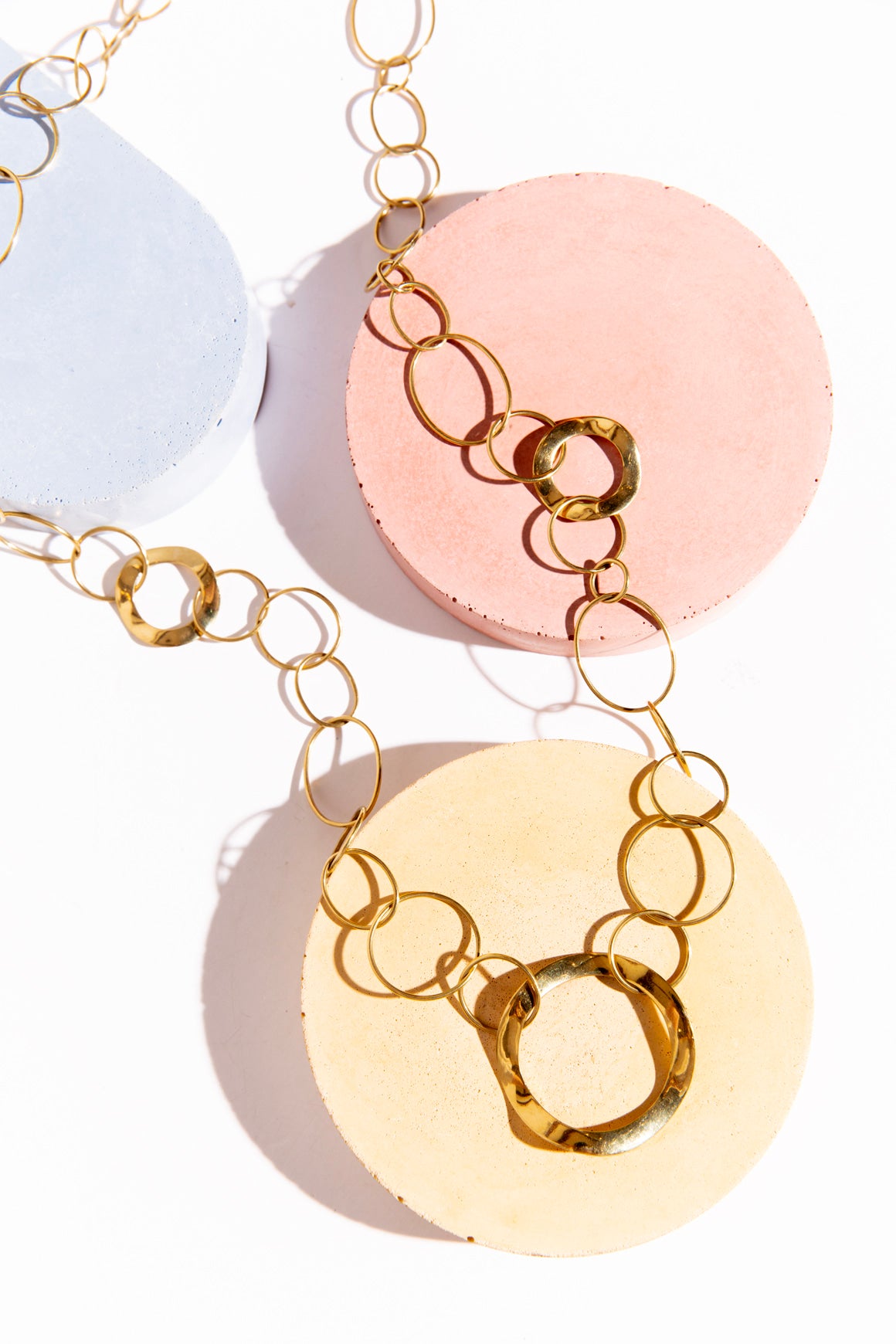 IPPOLITA Classico 18K Gold Wavy Disk Necklace