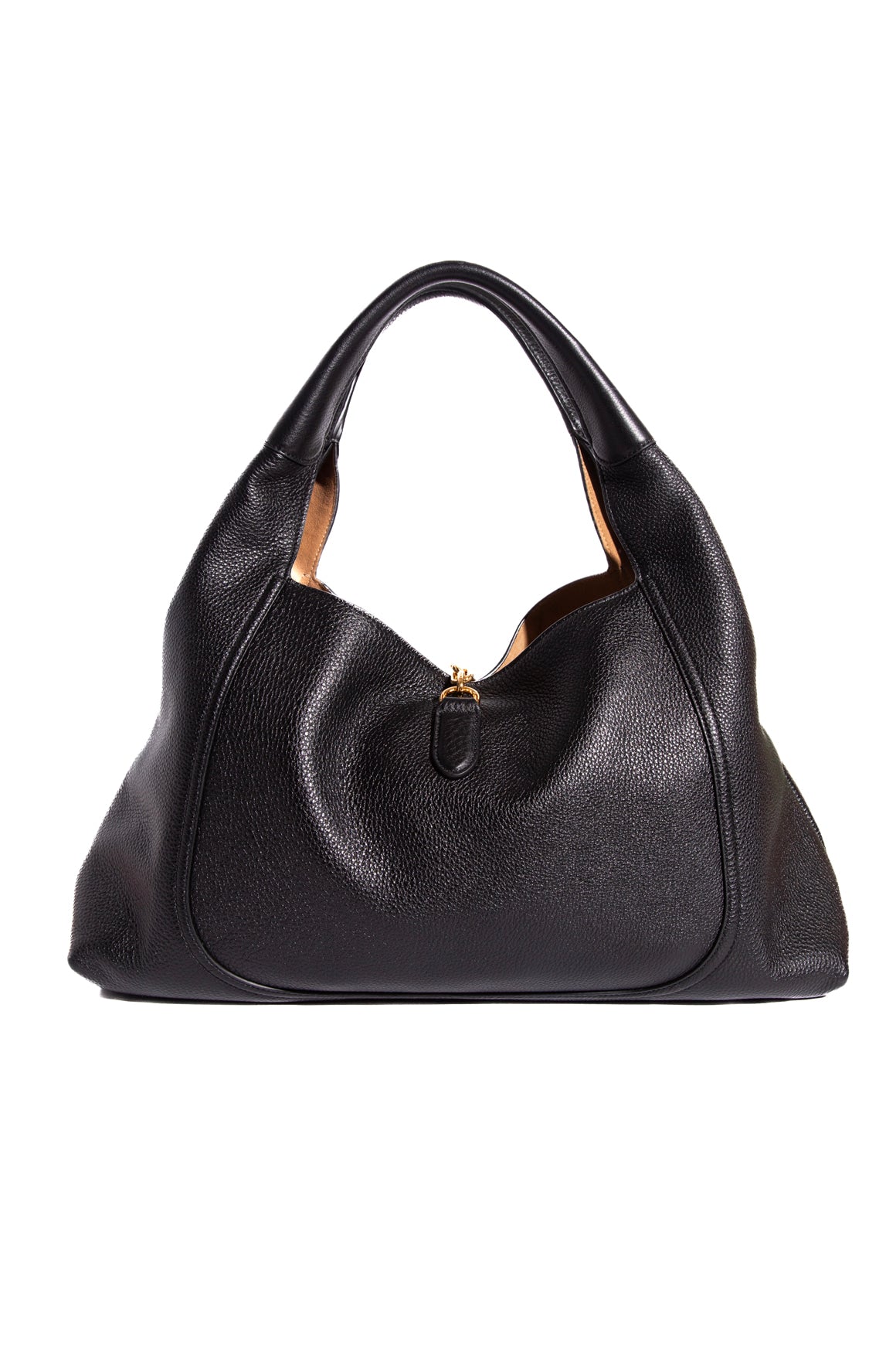 GUCCI Black Softbit Maxi Shoulder Bag