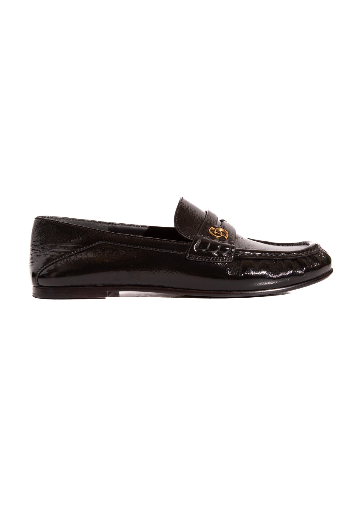 CHRISTIAN DIOR Patent Moccasin "Time" Loafers (Sz. 37.5)