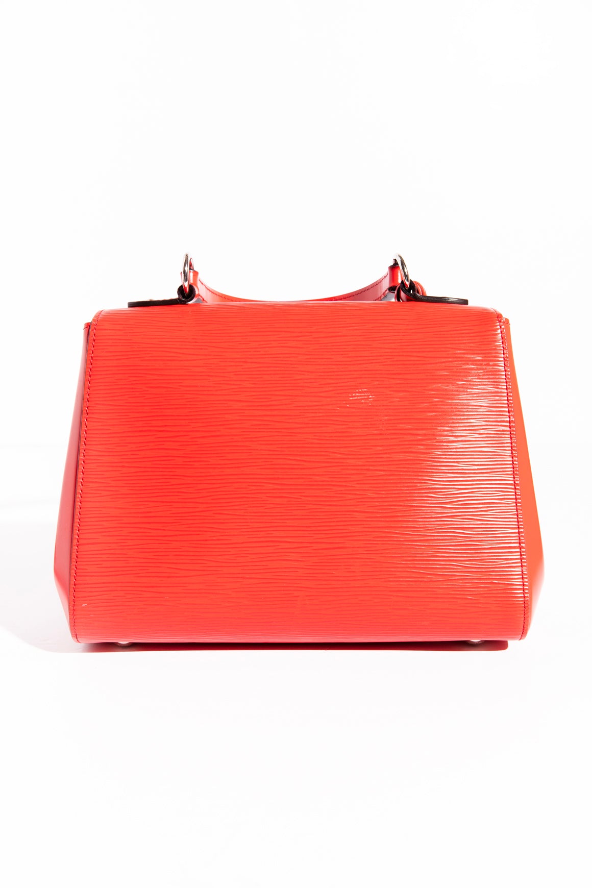 LOUIS VUITTON Red Epi Leather Cluny Bag