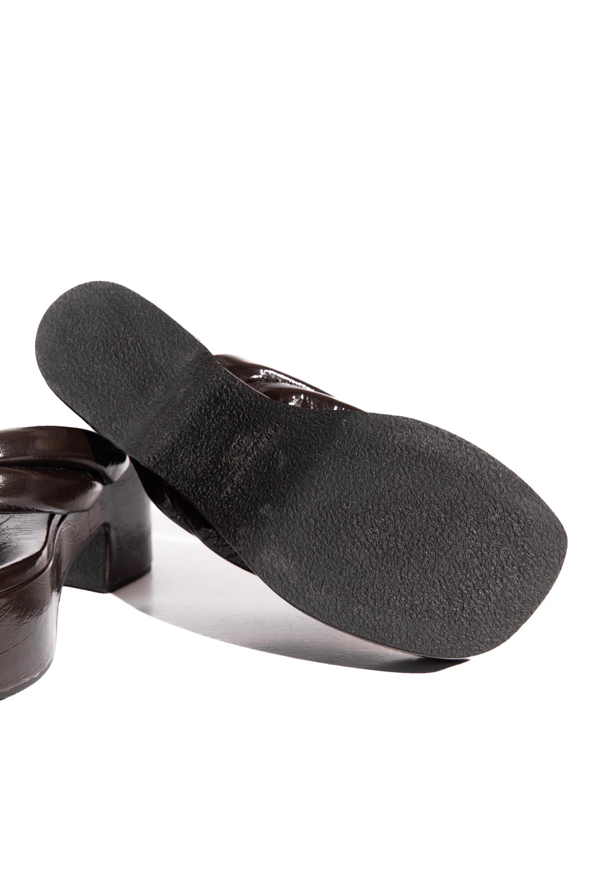 DRIES VAN NOTEN Brown Platform Sandals (Sz. 36.5)