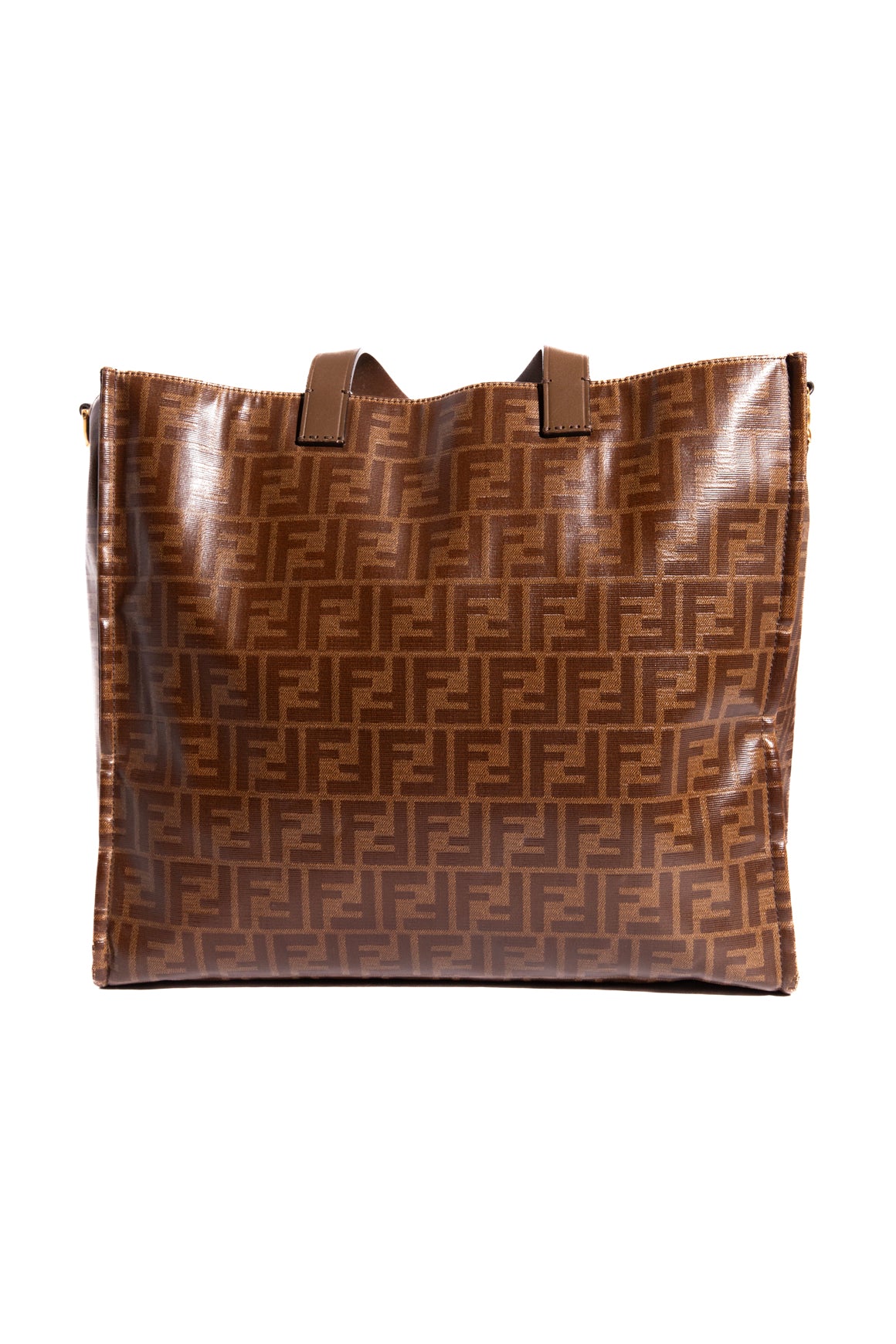 FENDI Zucca FF x Fila Mania Shopping Tote Large