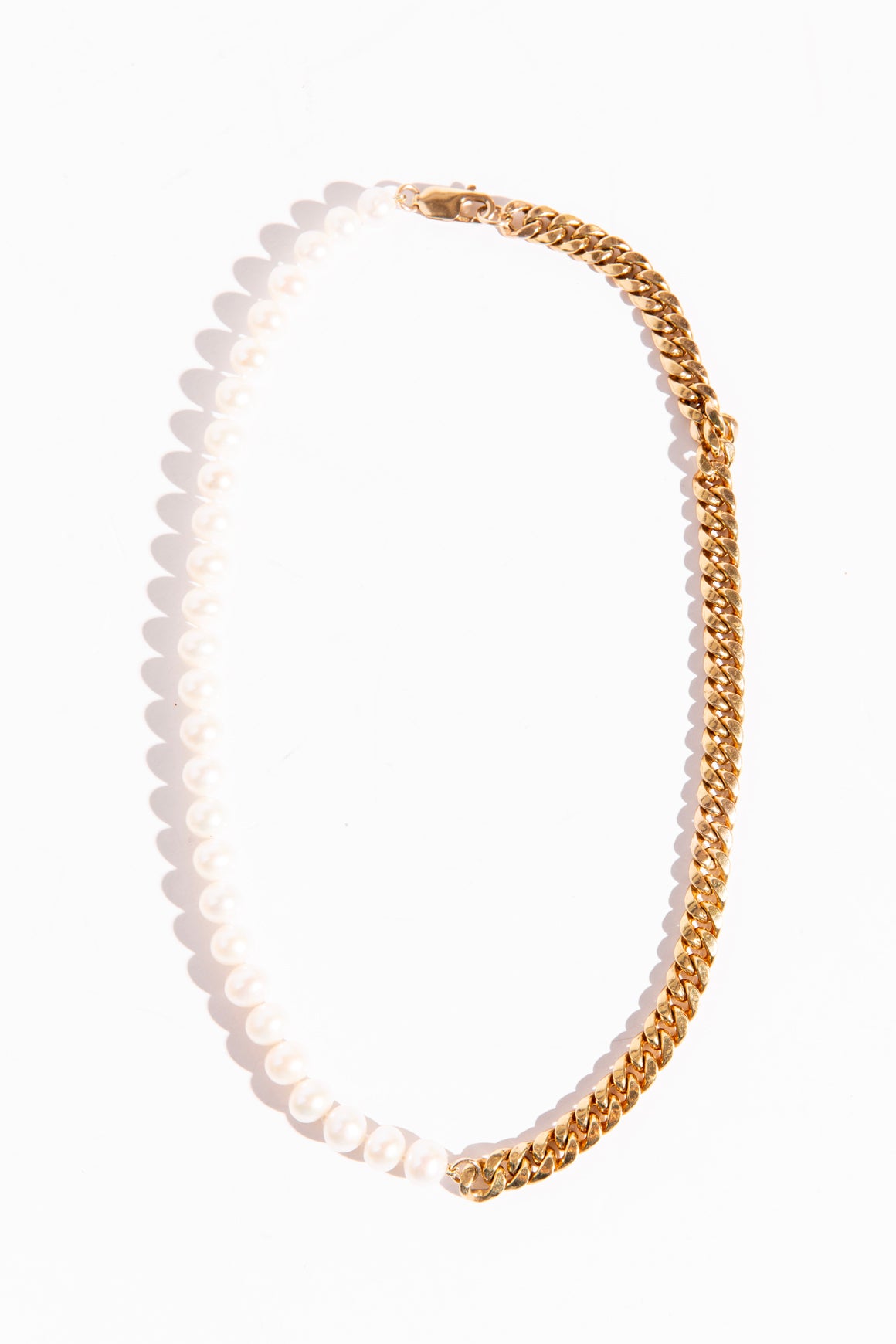 14k Pearl Combo Necklace