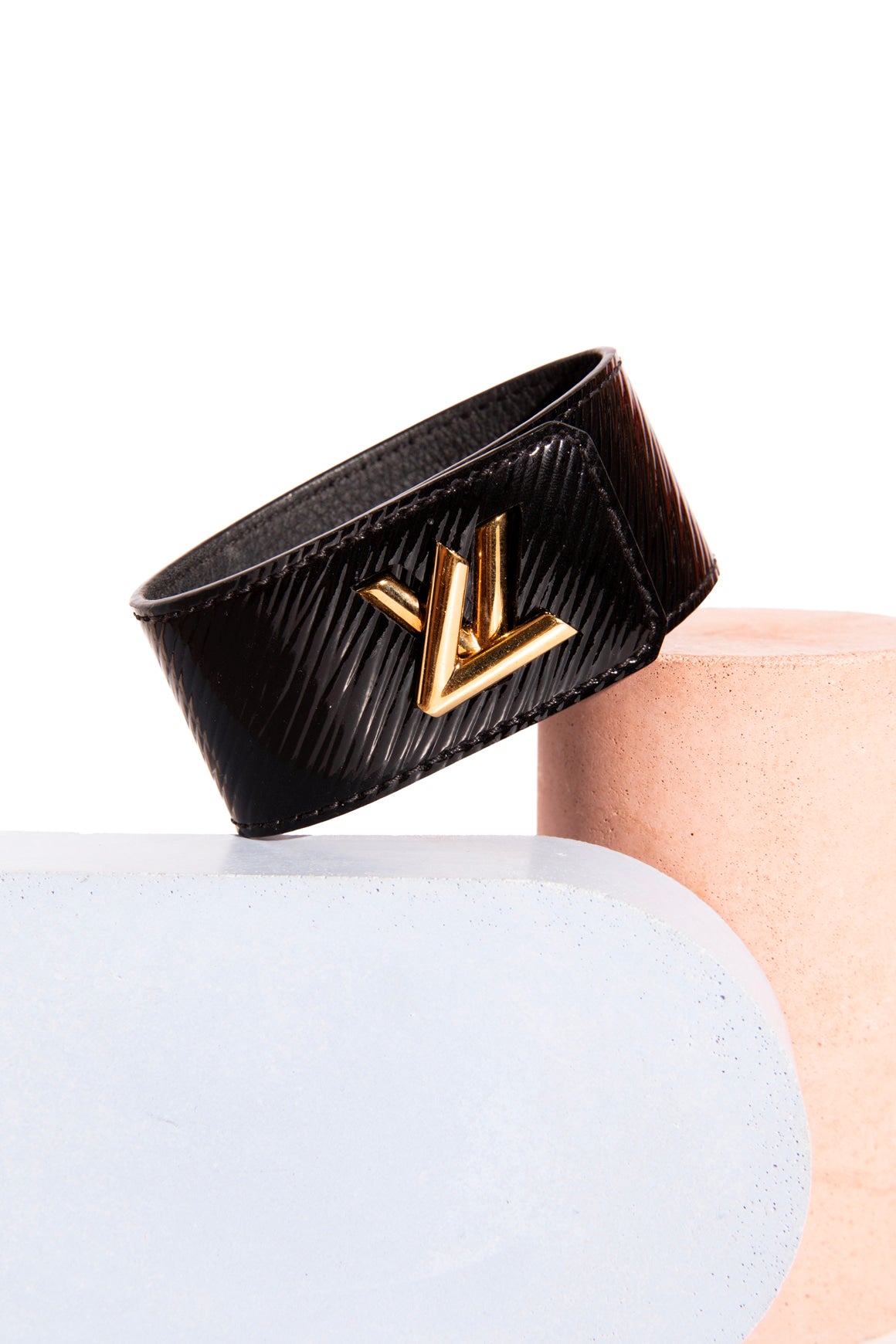 LOUIS VUITTON Epi Electric Leather Twist Cuff