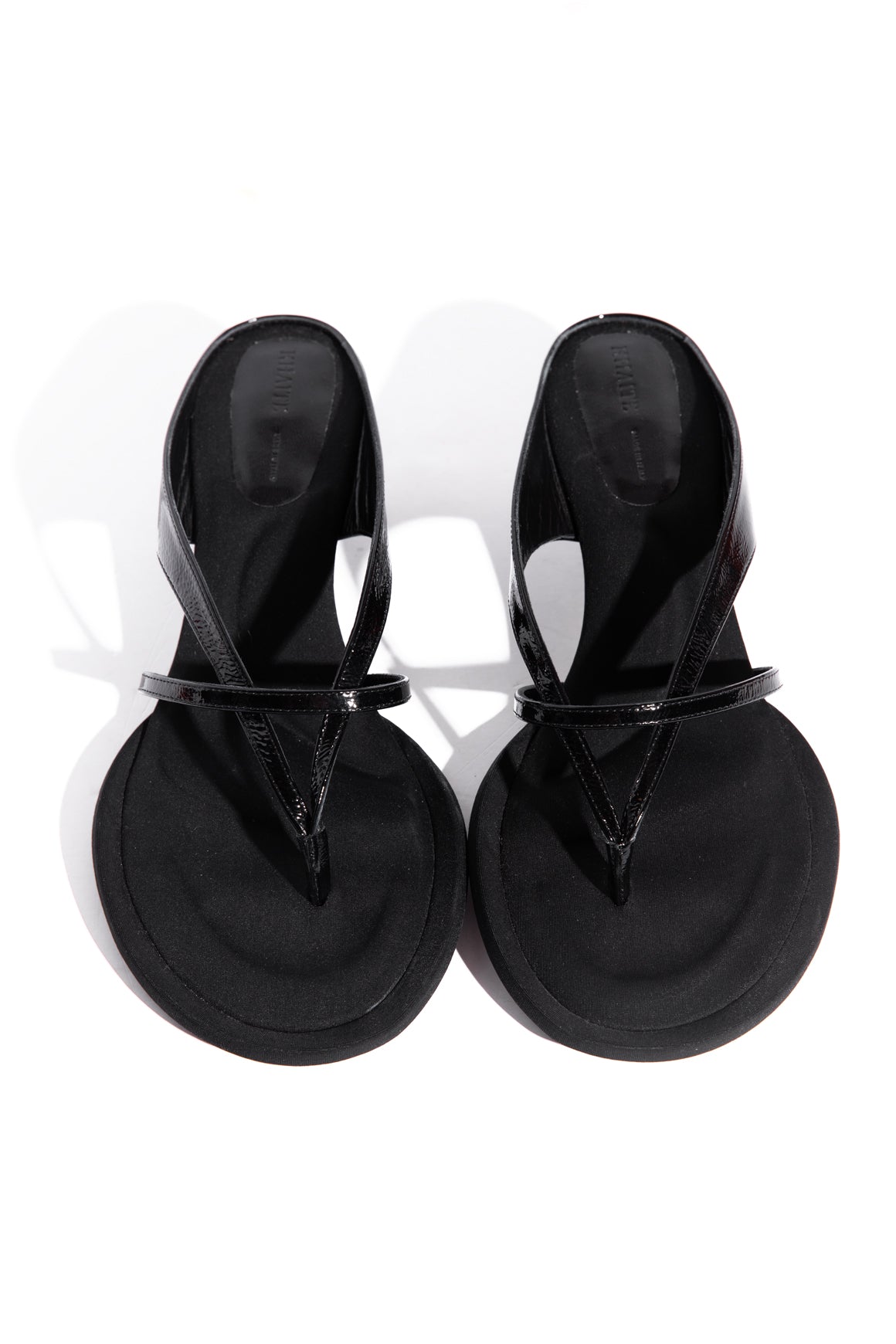 KHAITE Black Kitten Heel Mules (Sz. 38)