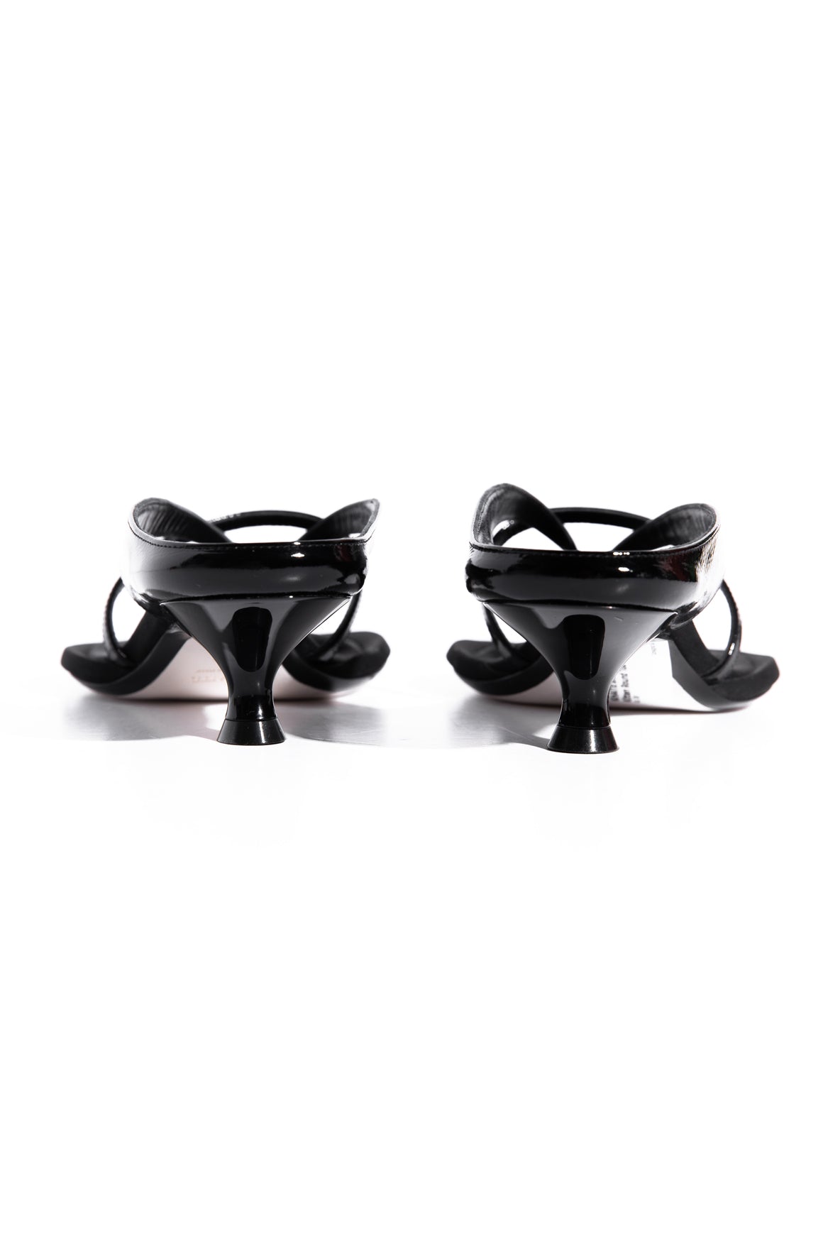 KHAITE Black Kitten Heel Mules (Sz. 38)