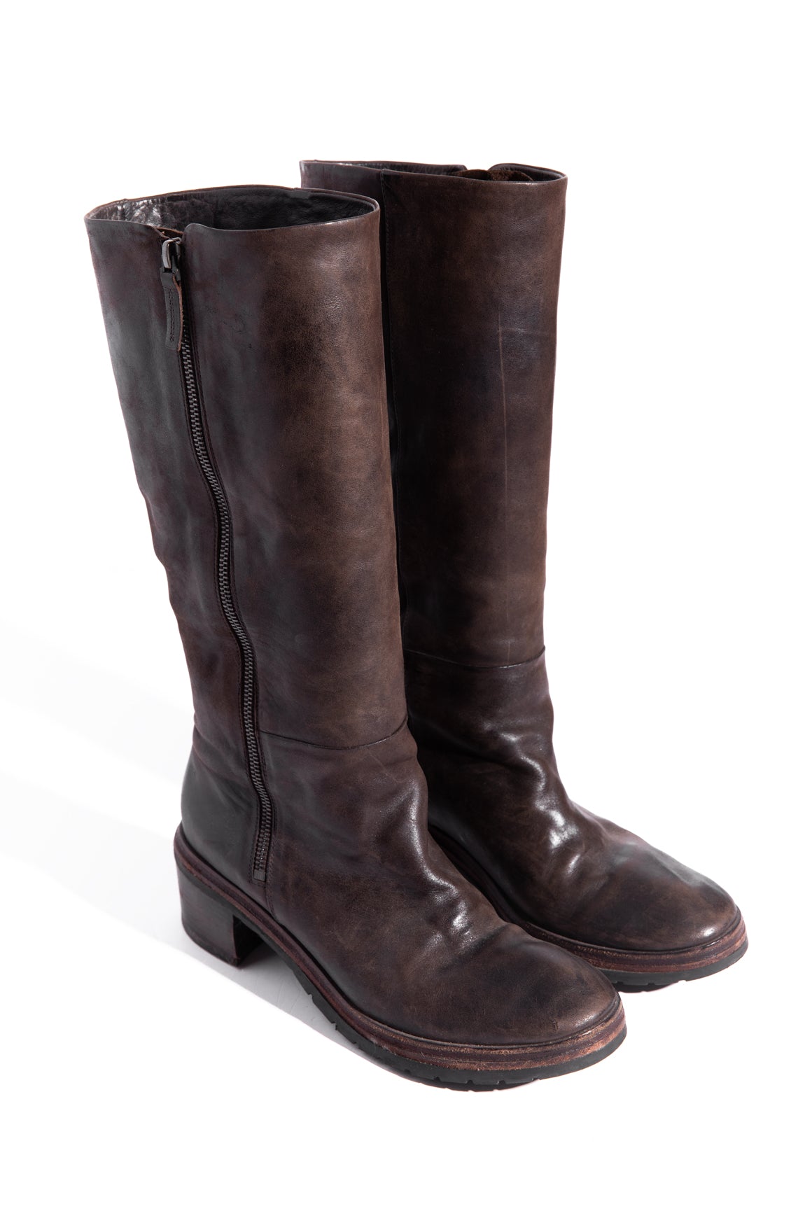 MARSELL Brown Knee High Boots (Sz. 39)