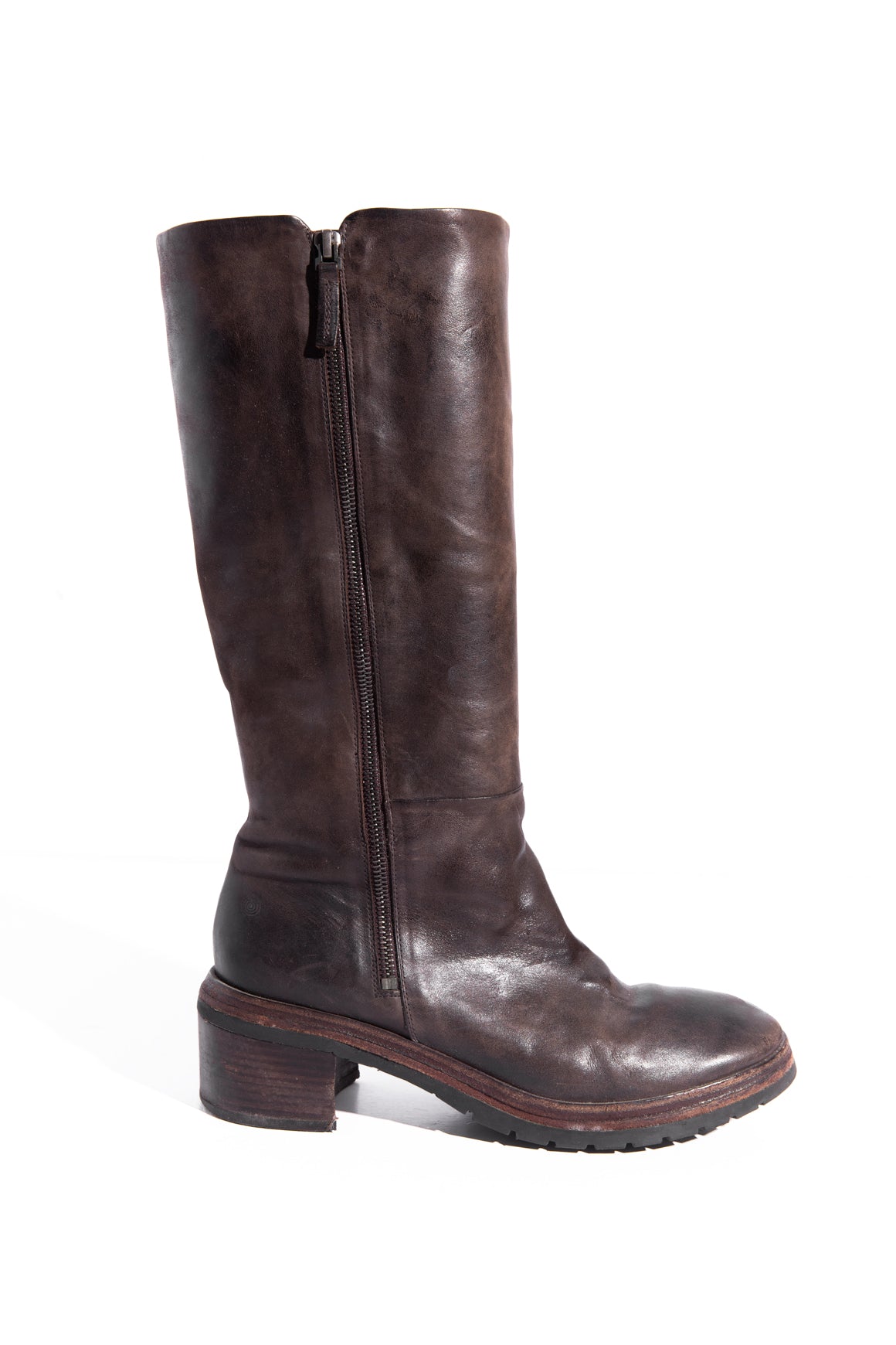 MARSELL Brown Knee High Boots (Sz. 39)