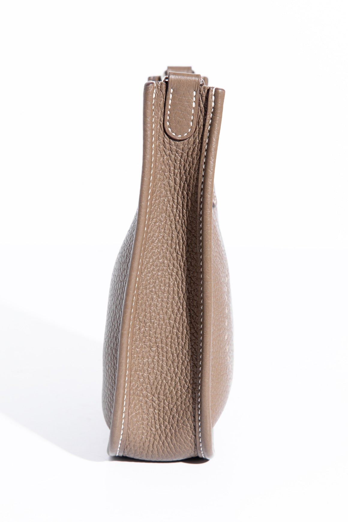 HERMES Etoupe Clemence Evelyn TPM Mini