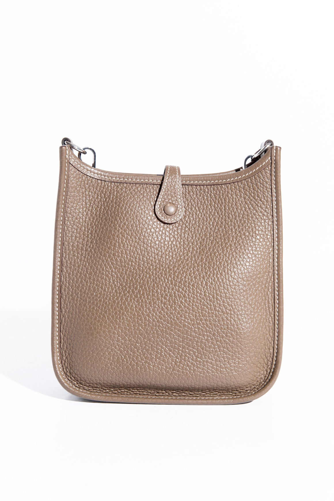 HERMES Etoupe Clemence Evelyn TPM Mini