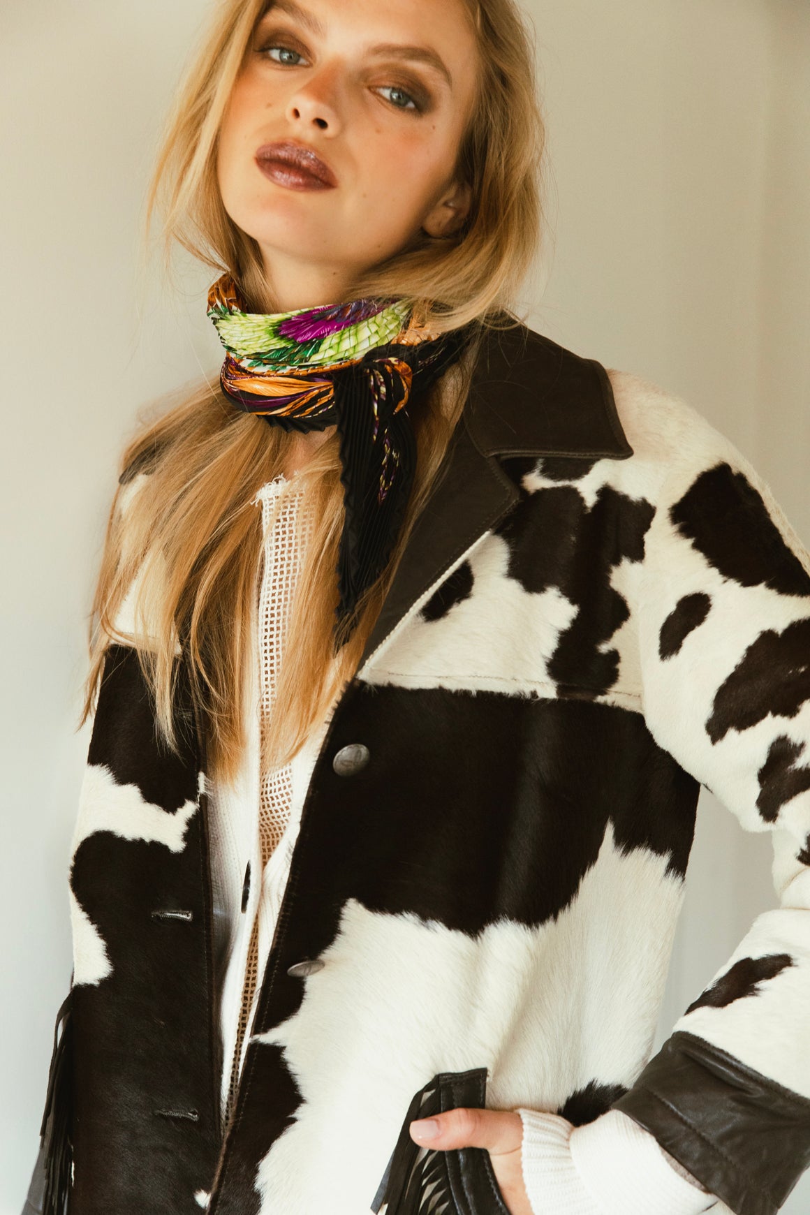 RRL Cowhide Fringe Jacket (Sz. 2) | MOSS Consignment