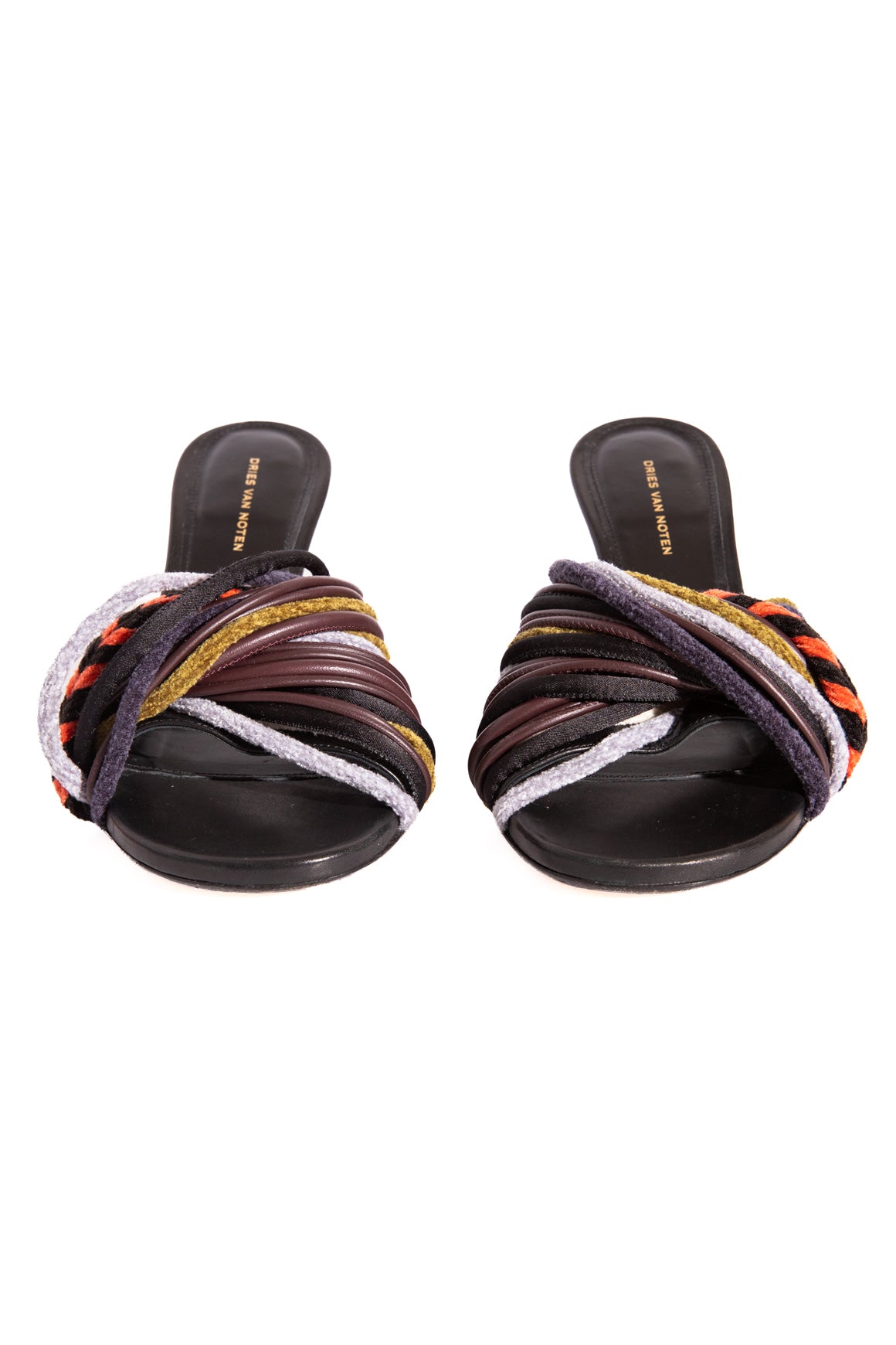 DRIES VAN NOTEN Braided Strap Wedge Heels (Sz. 37)