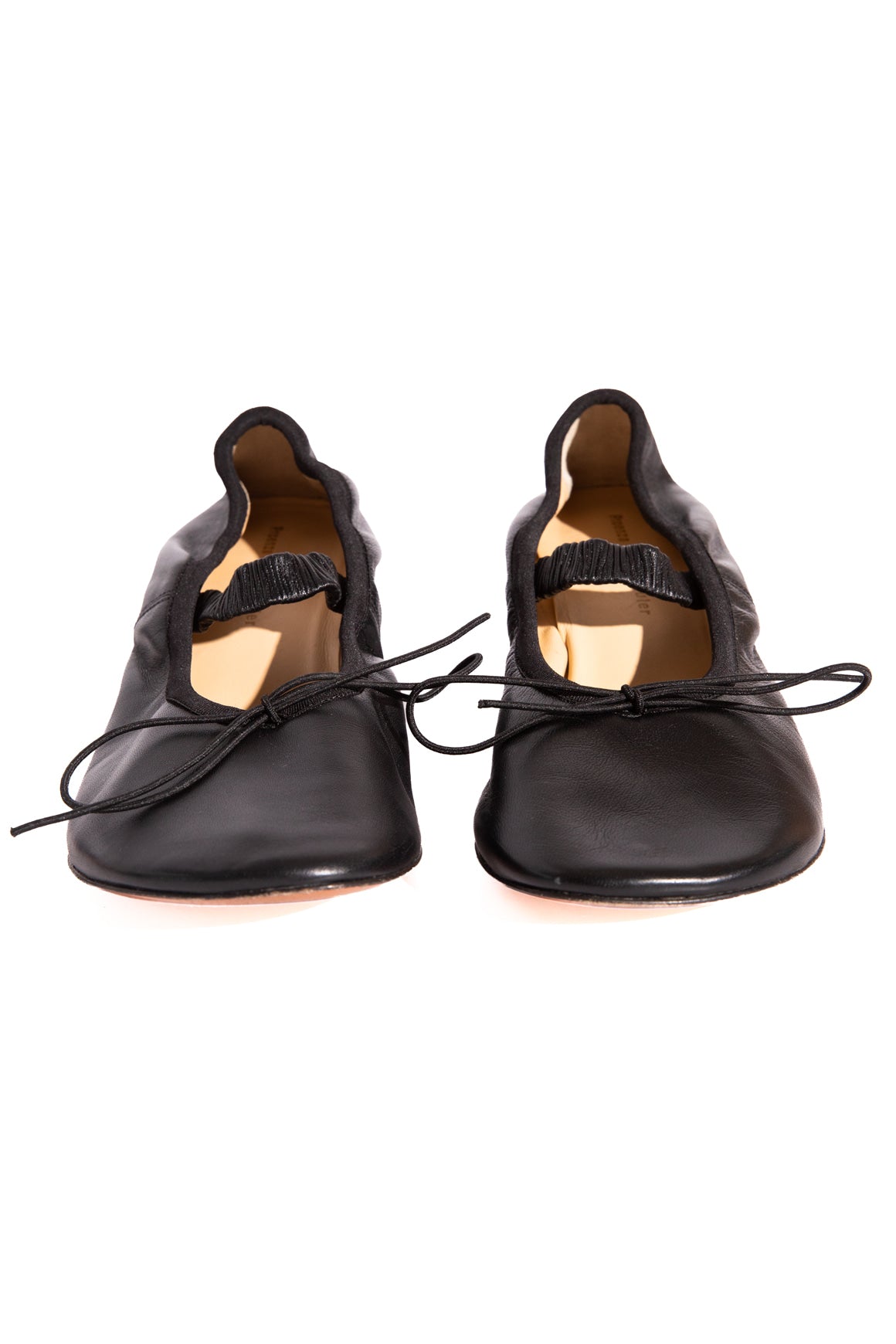 PROENZA SCHOULER Black Ballet Pumps (Sz. 38.5)