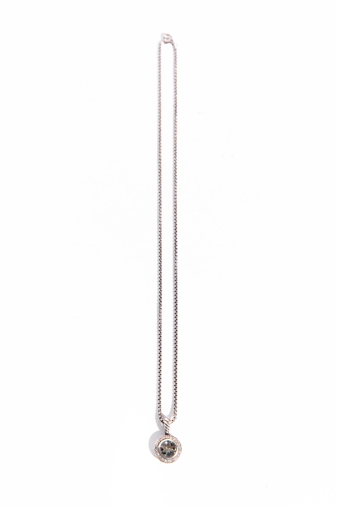 DAVID YURMAN Silver and Prasiolite Petite Cerise Necklace