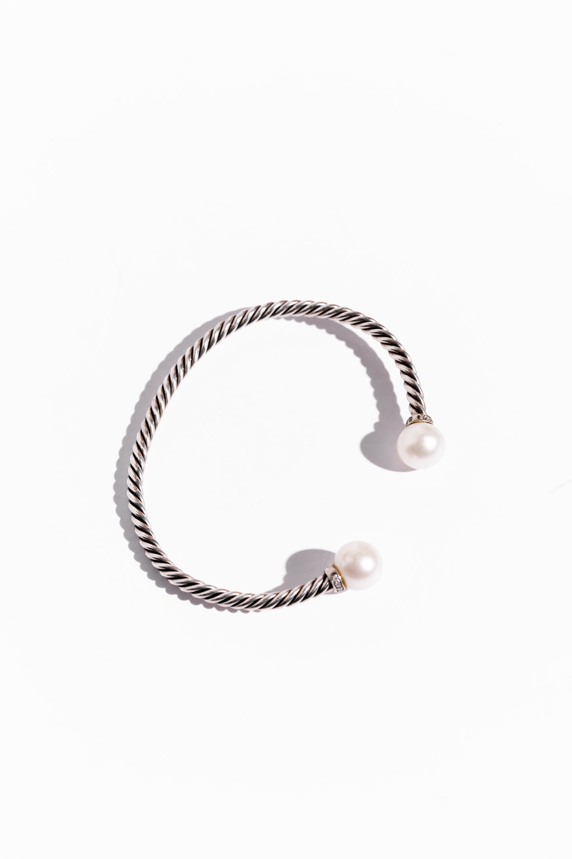 DAVID YURMAN Silver Solari Cablespira Bracelet