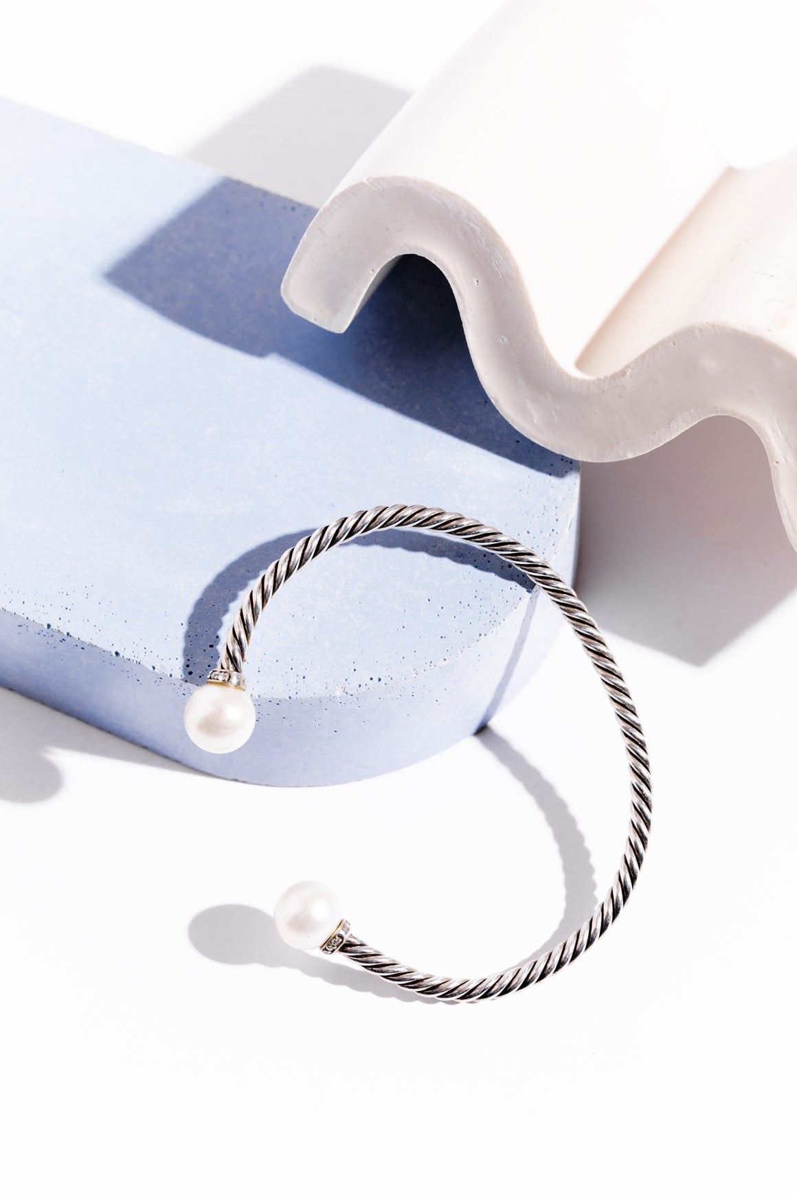 DAVID YURMAN Silver Solari Cablespira Bracelet