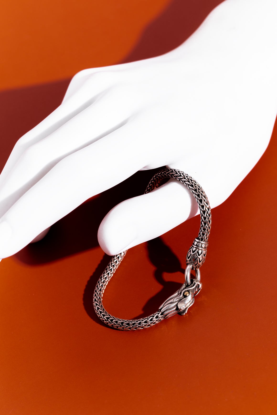 JOHN HARDY Silver Naga Dragon Bracelet