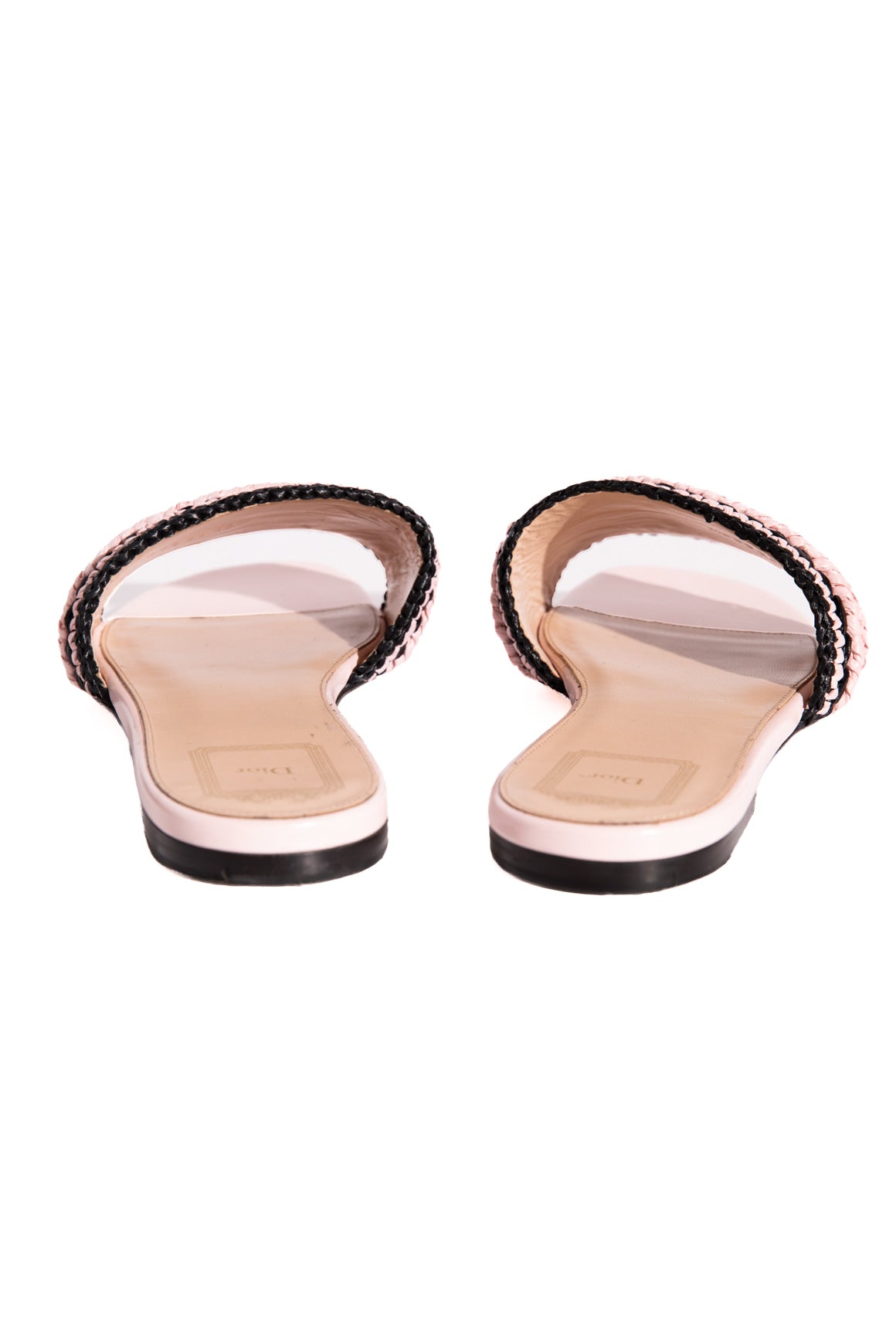DIOR Pink Slide Sandals (Sz. 40)