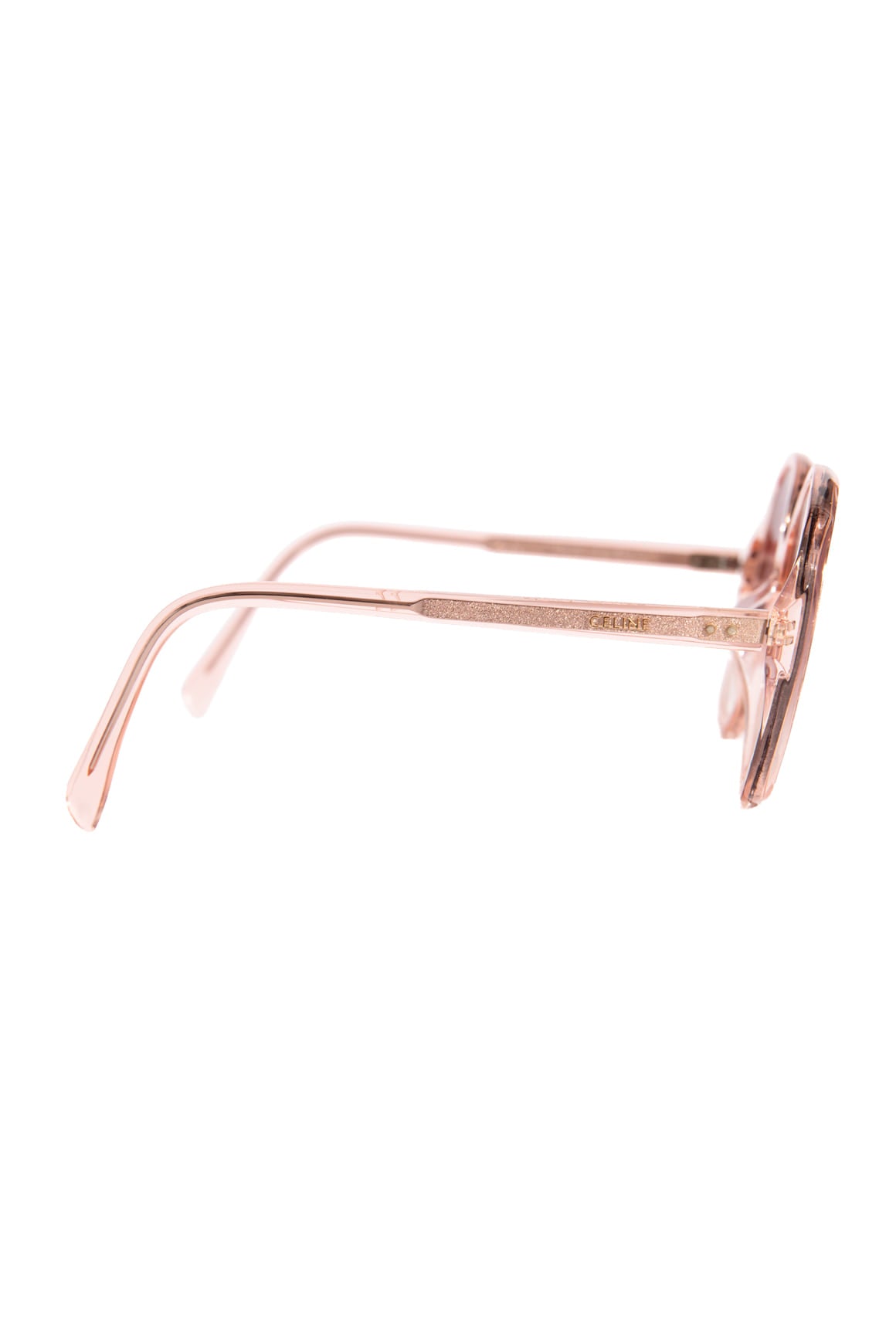 CELINE Pink Tinted Oversized Sunglasses
