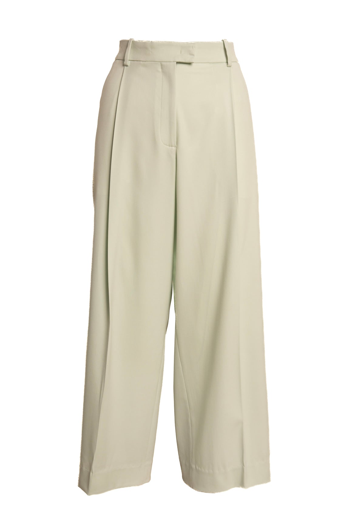 ANOTHER TOMORROW Mint Blazer & Wide Trouser Suit Set