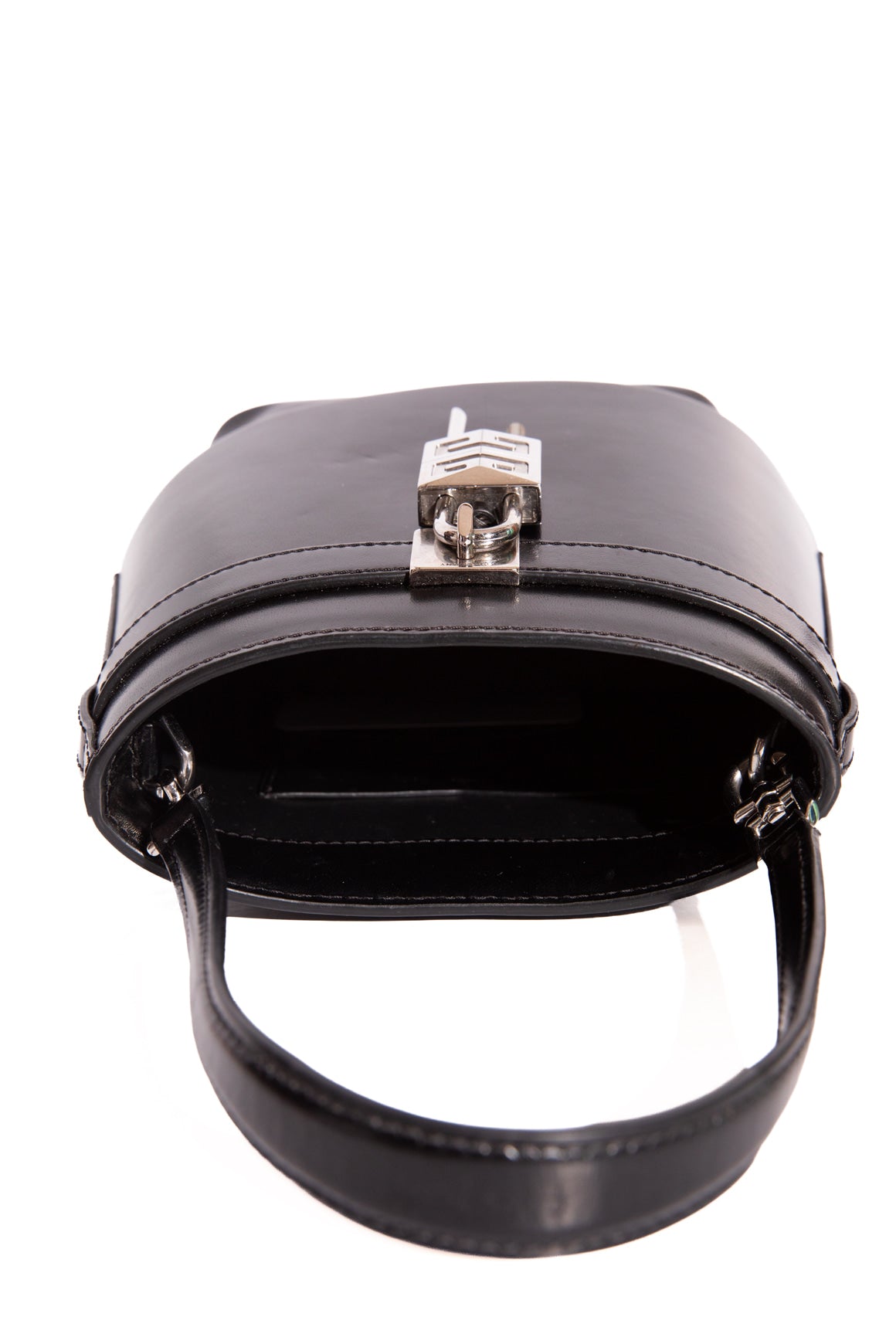 GIVENCHY Black Shark Lock Bucket Bag
