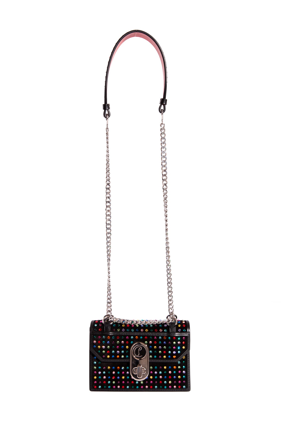 LOUBOUTIN Rainbow Crystal Elisa Bag