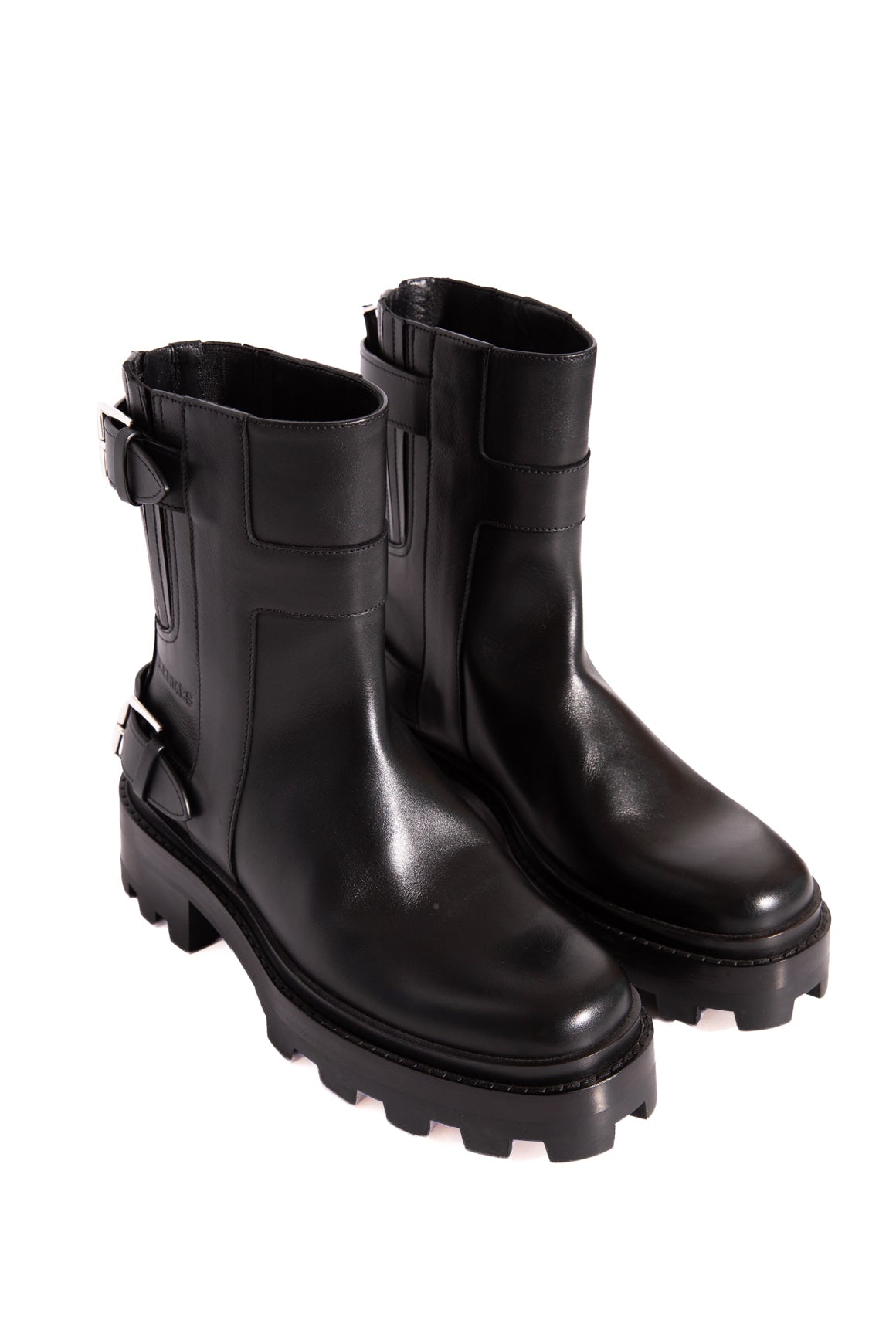 HERMES Black "Jaimy" Ankle Boots (Sz. 37.5)