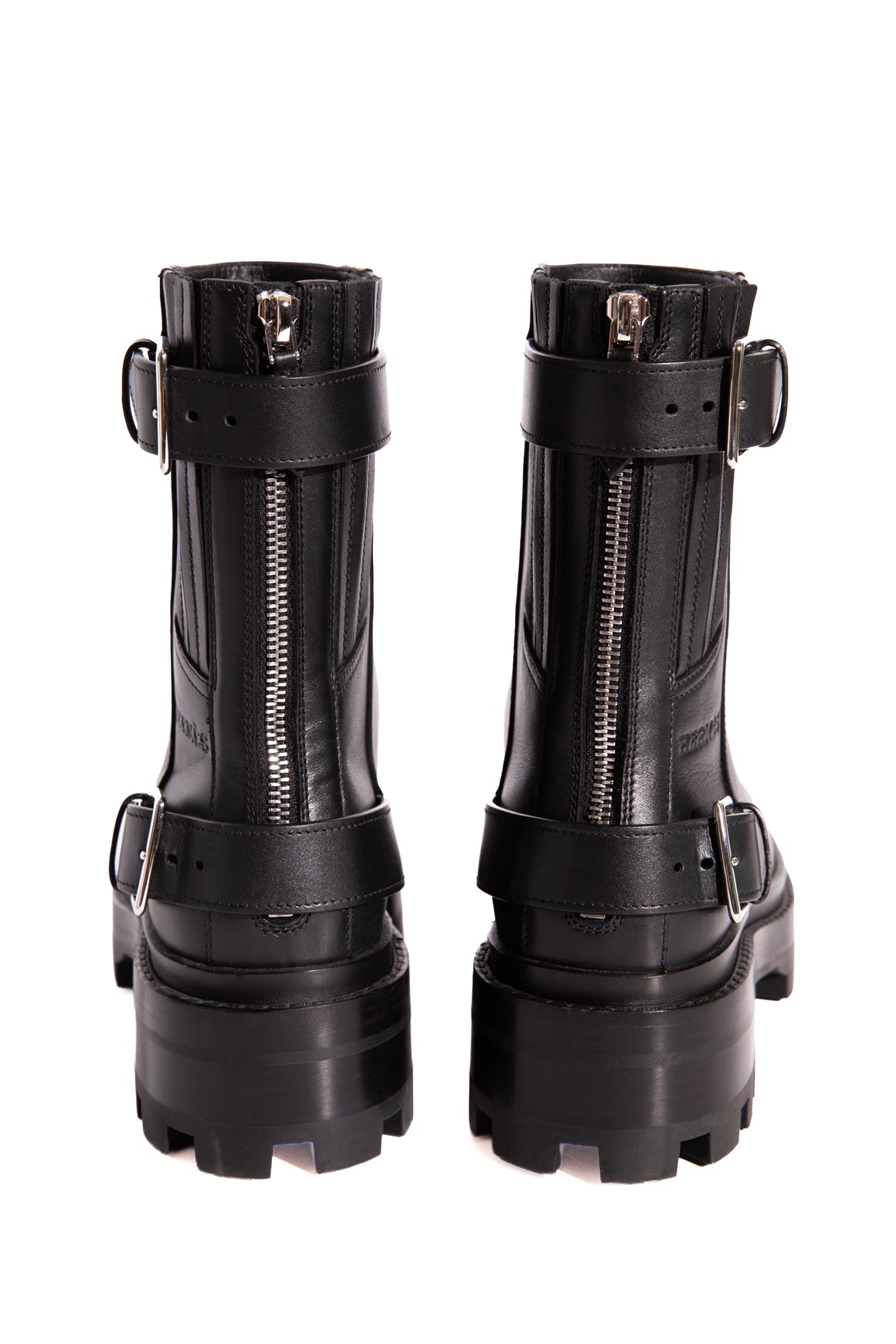 HERMES Black "Jaimy" Ankle Boots (Sz. 37.5)