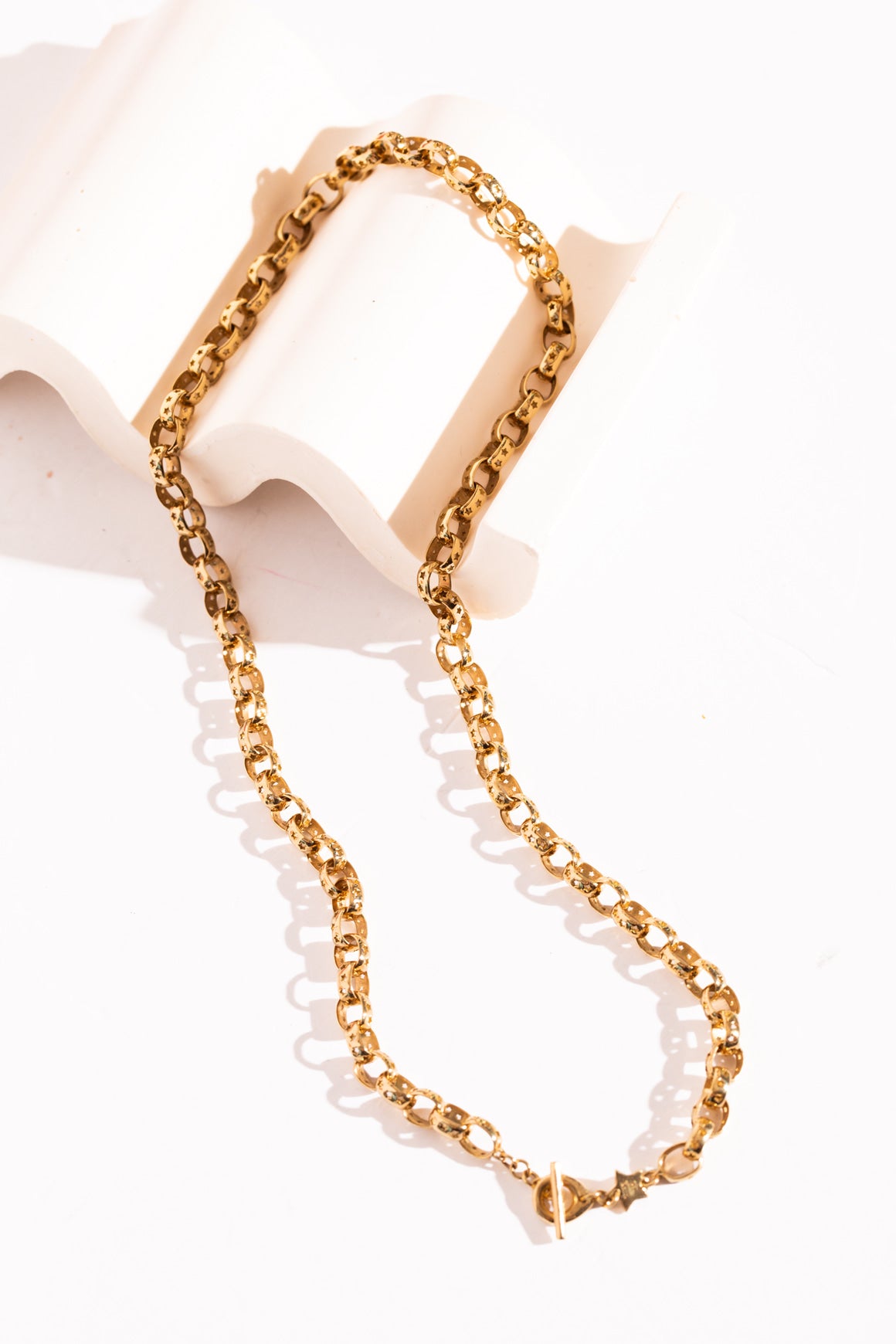 HARGREAVES 18K 'Moa' Mini Chain Necklace