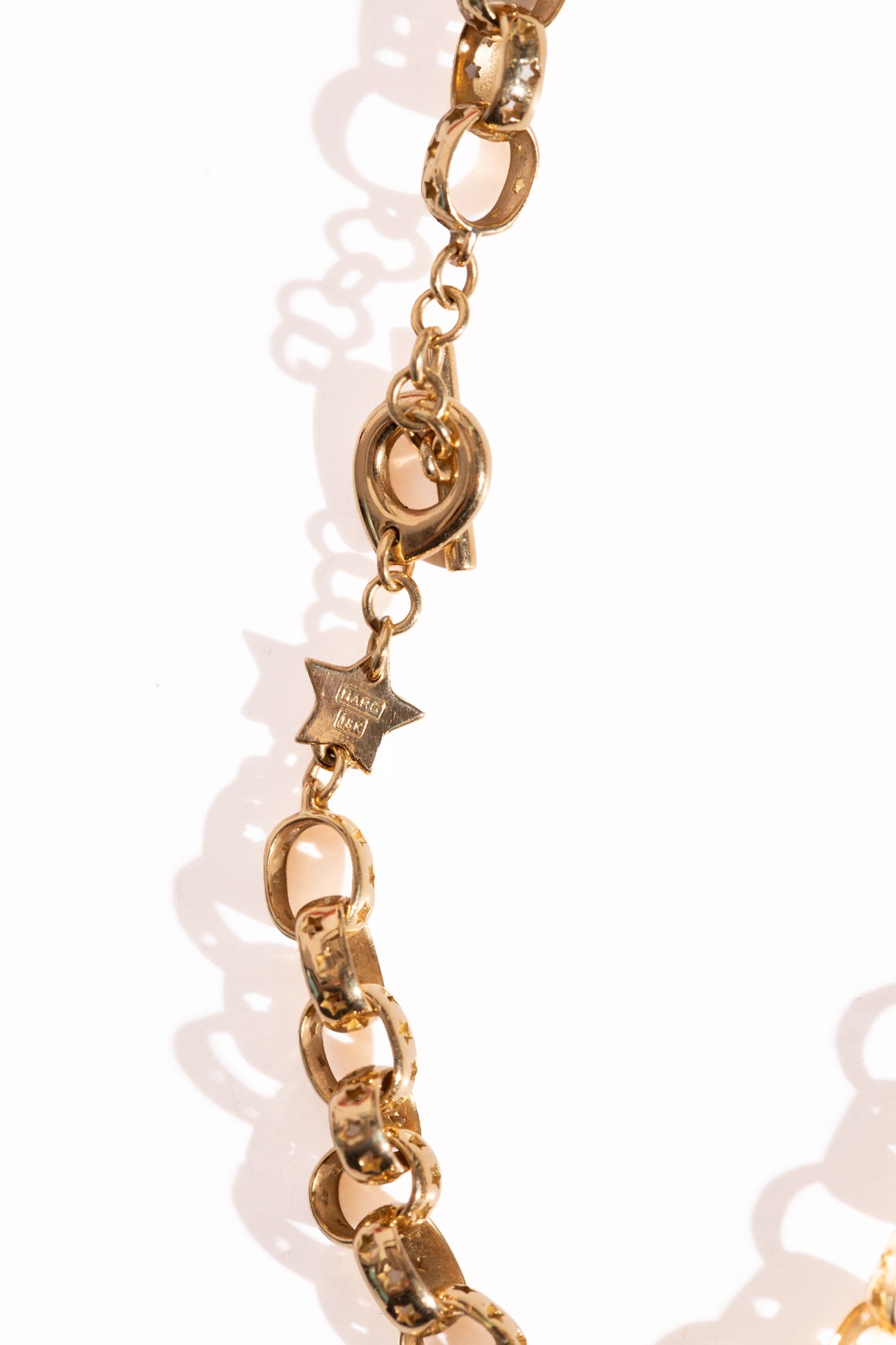 HARGREAVES 18K 'Moa' Mini Chain Necklace